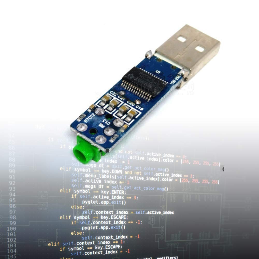 1 PCS 5V USB Powered PCM2704 Mini USB Sound Card DAC Decoder Board PC