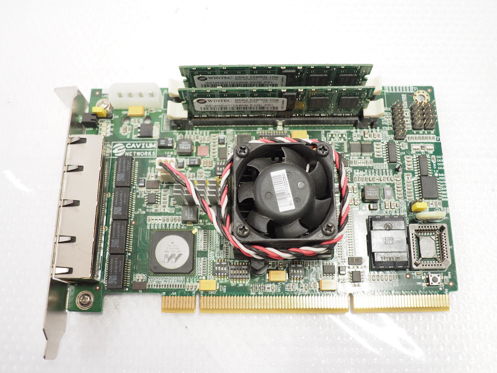 Cavium Networks CN3860N-500-NSP-NIC4-W-M2-G Acceleration Card w/2x 1Gb DDR2