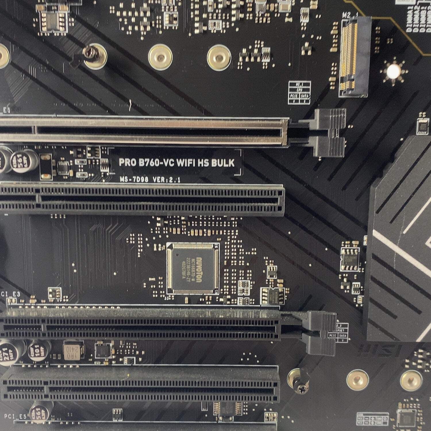 MSi PRO B760-VC WIFI HS BULK LGA 1700 Intel Core i5-12400F 6 Core 2.50GHz ATX