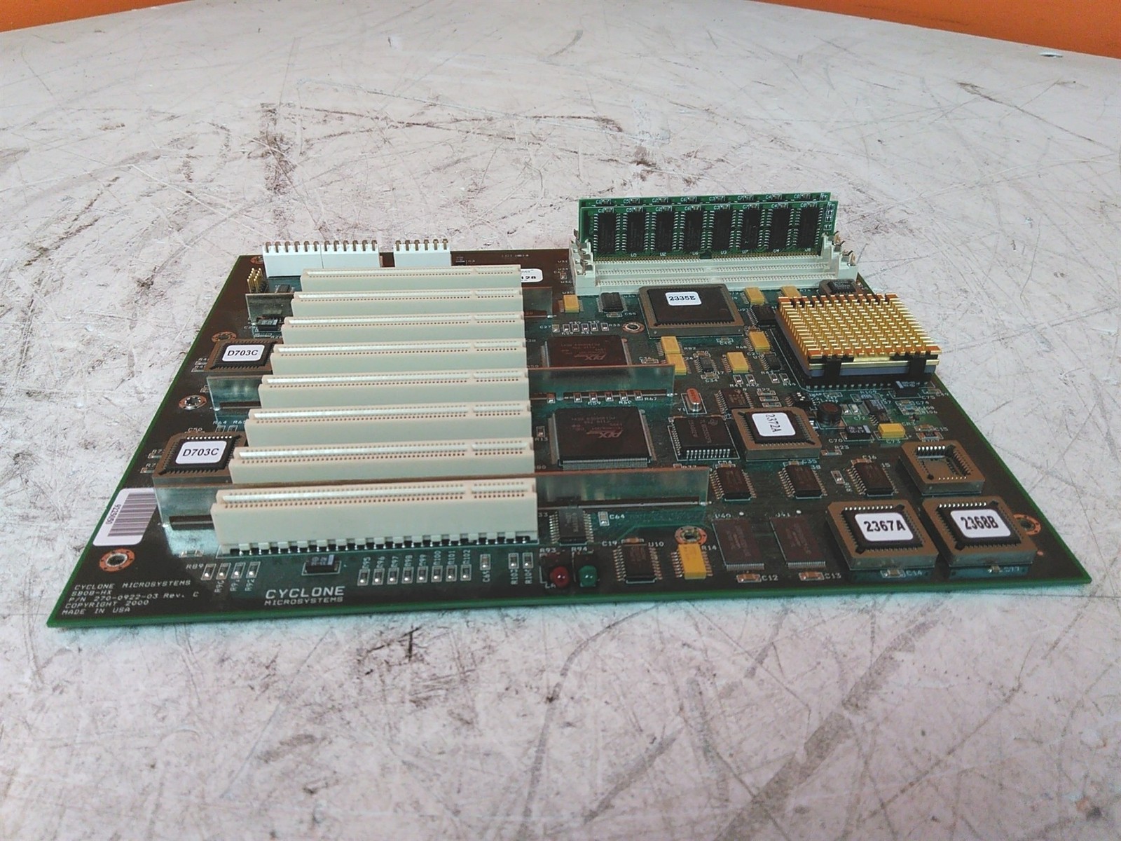 Cyclone Microsystems SB08-HX 270-0922-03 AT Board See Description
