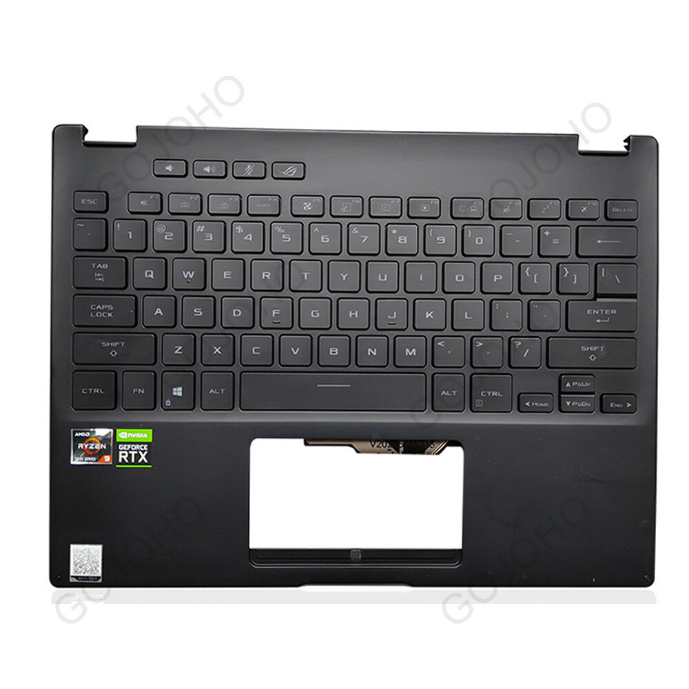 FOR ASUS ROG 13 GV301 GV301Q C Shell w/ Cover Upper Palmrest Keyboard