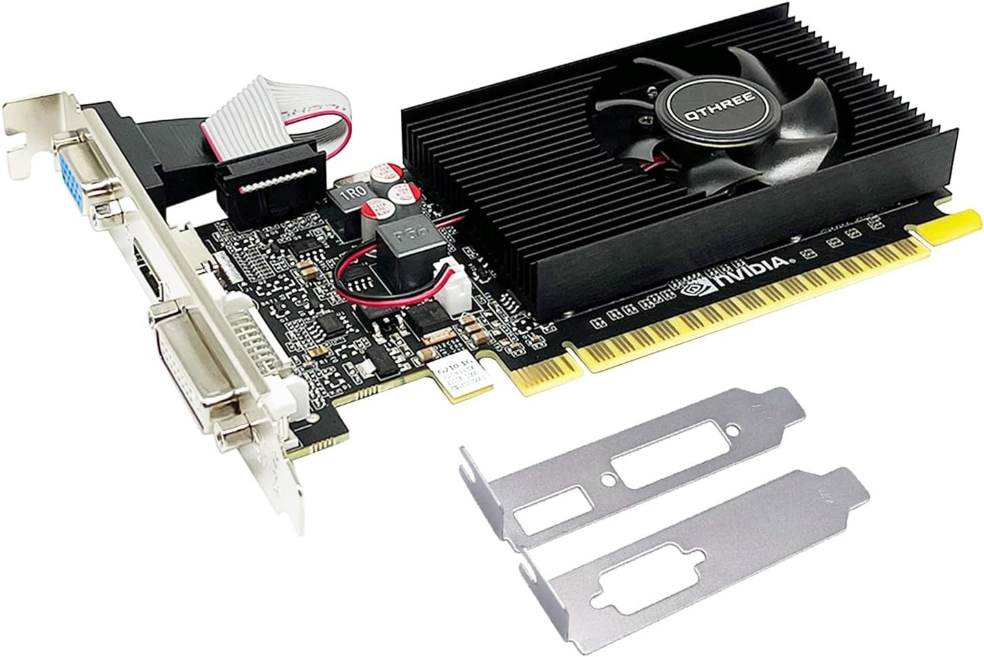 Nvidia Geforce 210 Video Card for Gaming and Editing with PCI Express Interface
