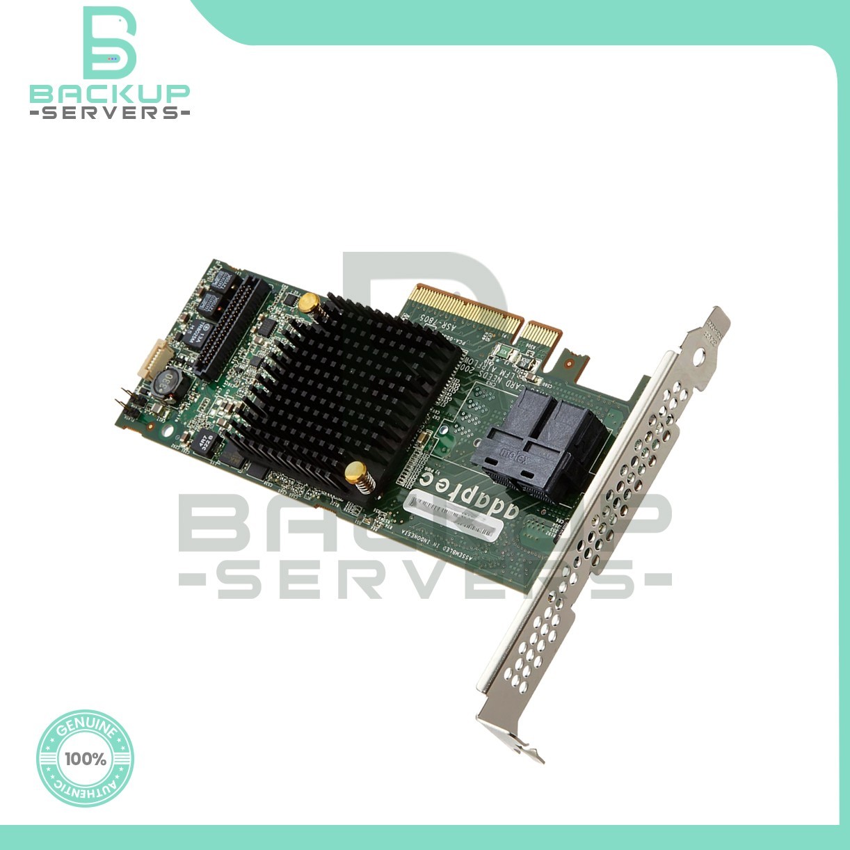 ASR-7805 Adaptec 8-Port 6Gbps PCI-E 3.0 x8 SAS/SATA 1GB Raid Controller Card