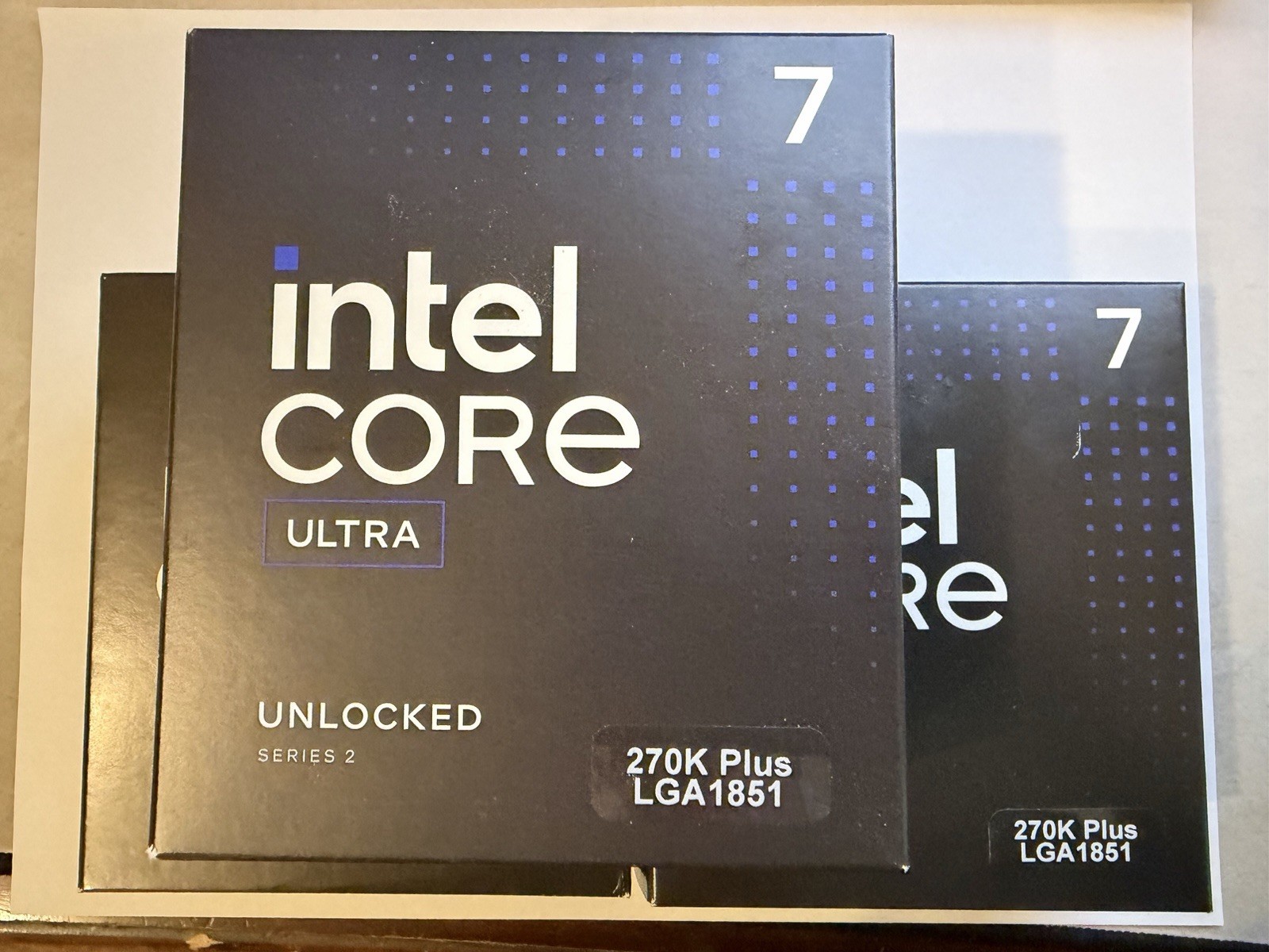 Intel Core Ultra 7 270K Plus Desktop Processor, 24 cores, 8 P-cores + 16 E-cores