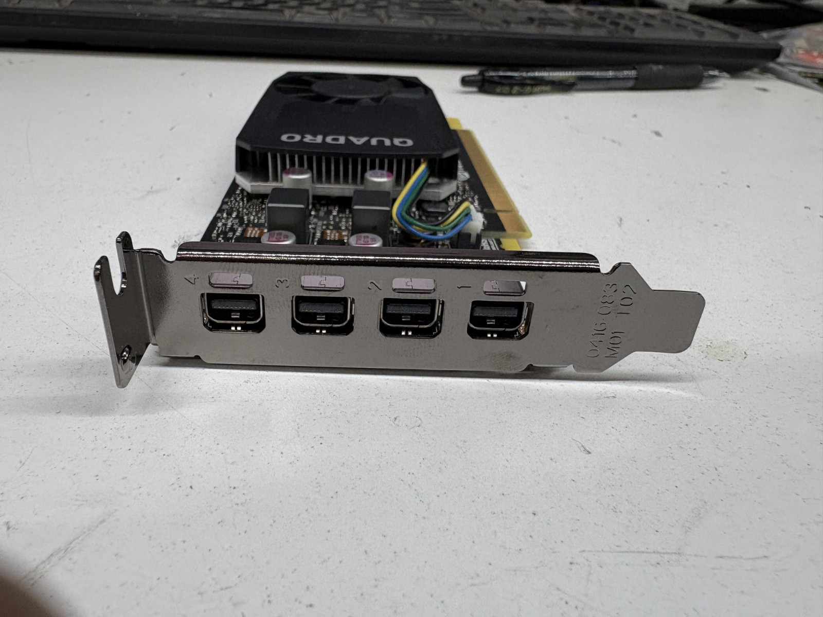 NVidia Quadro P1000 Low Profile 4GB GDDR5 PCIe Dell P0P1J