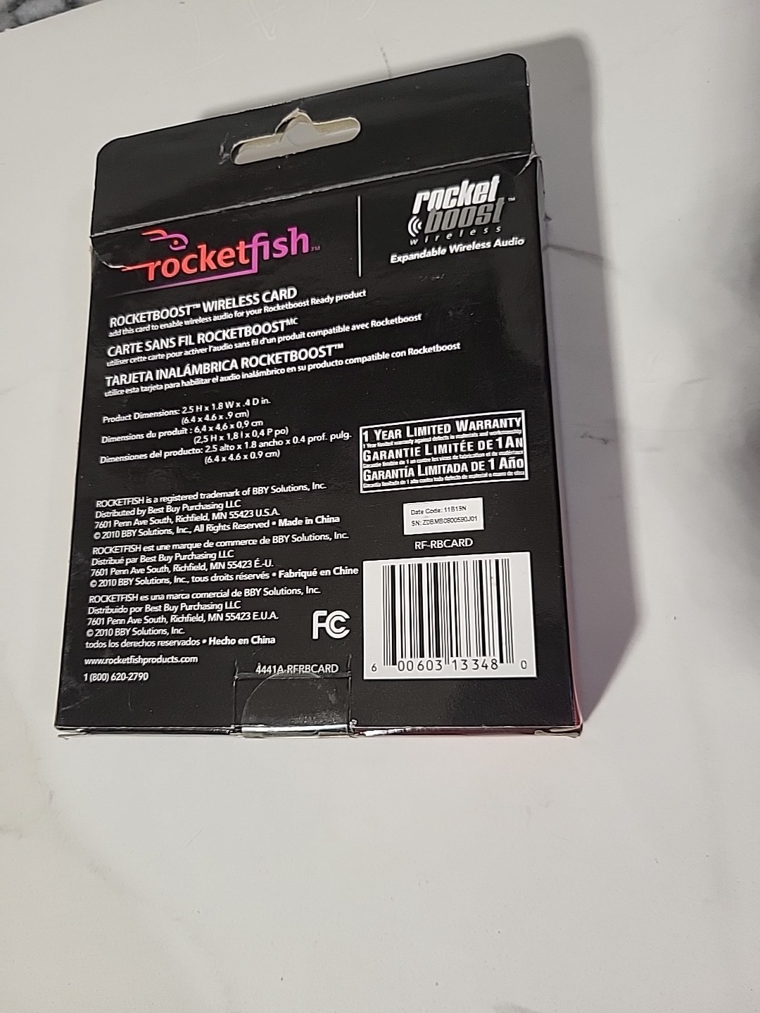 Rocketfish Rocketboost Wireless Card (RF-RBCARD)