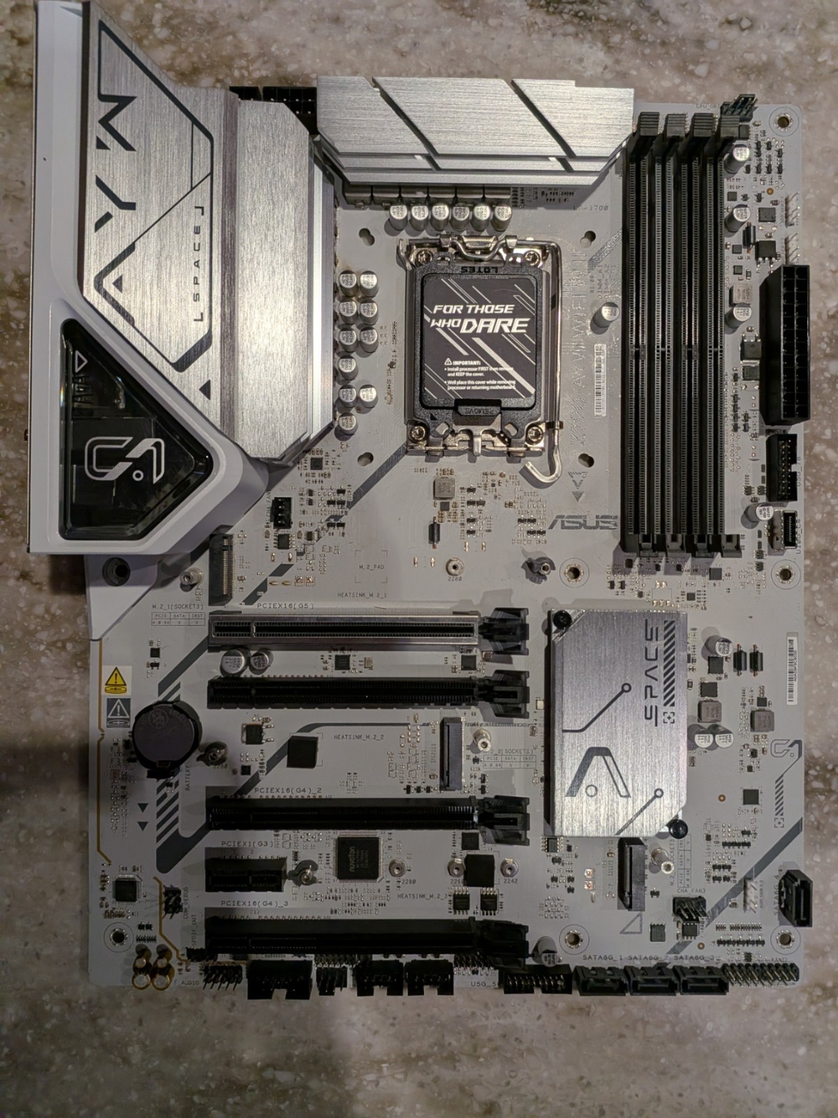 ASUS Z790-AYW WiFi W II Intel Z790 (LGA 1700) ATX Motherboard ( Board Only )