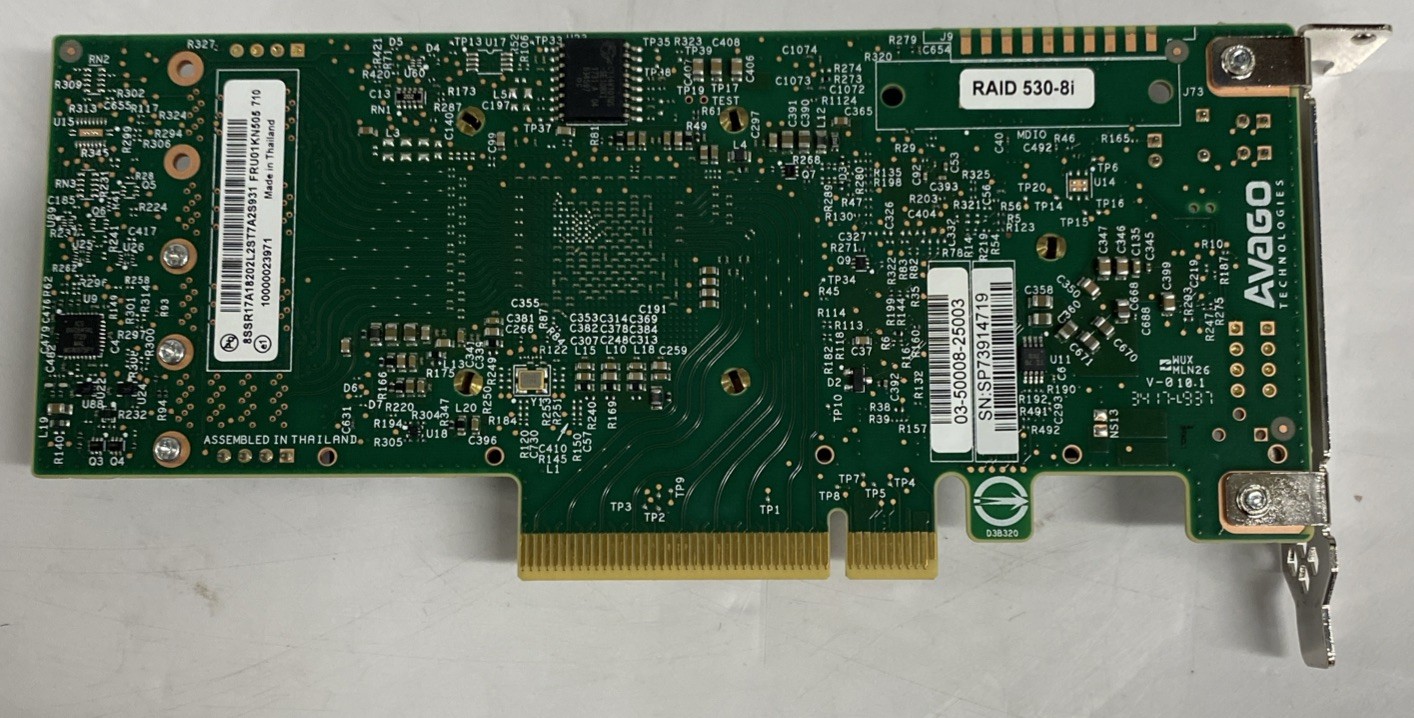LENOVO 530-8i (LSI 9400-8i) 12GBS TRI-MODE SAS SATA NVME HBA P24 IT MODE