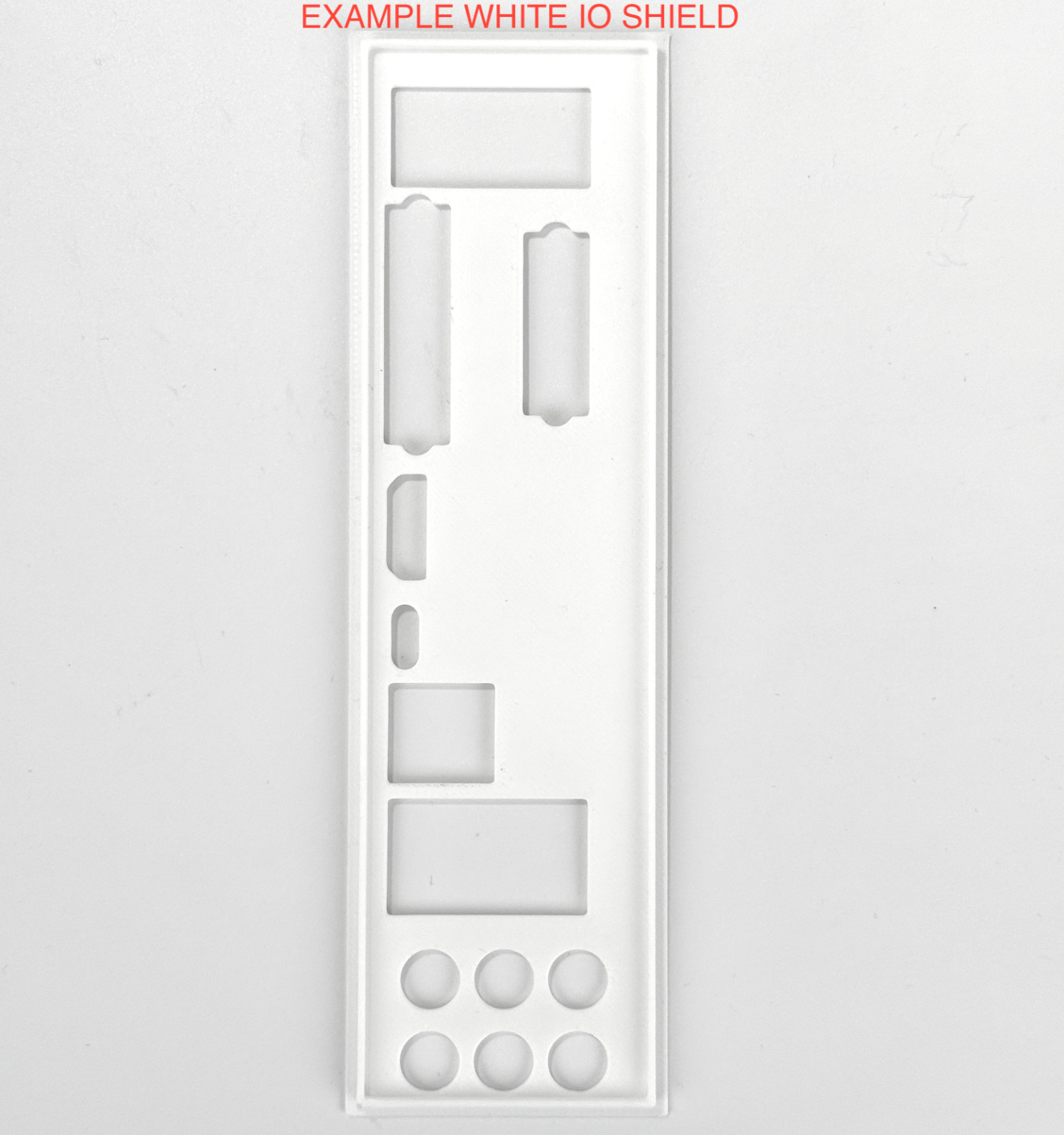IO Shield Backplate for ASUS PRIME B550M-A WIFI Motherboard Replacement PETG