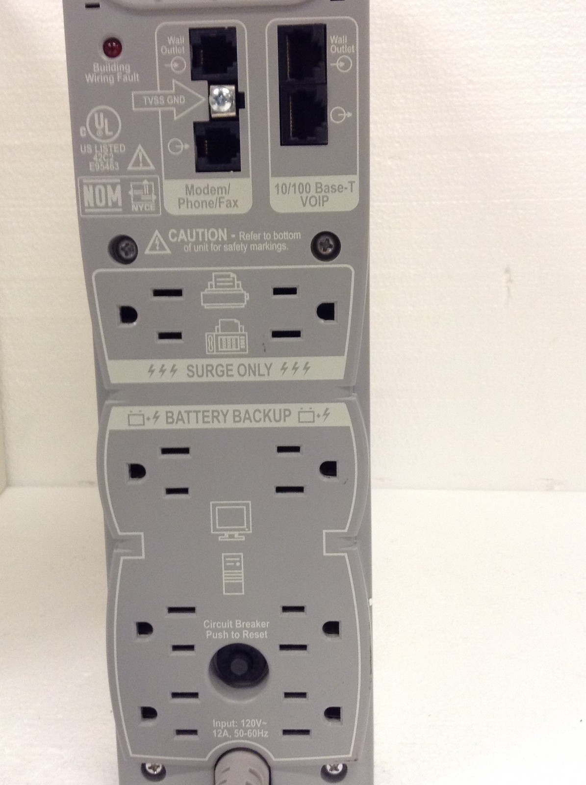 APC BR1500 Back-UPS RS 1500 8 Outlet w/BR24BP Battery Pack, No Battery FREE SHIP