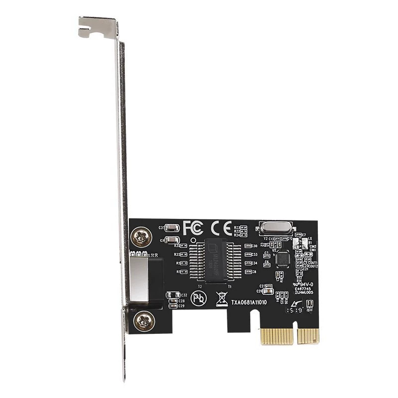 Realtek 8111H PCIE1X 1G Gigabit Ethernet network lan Card 10/100/Mbps RJ45 Port