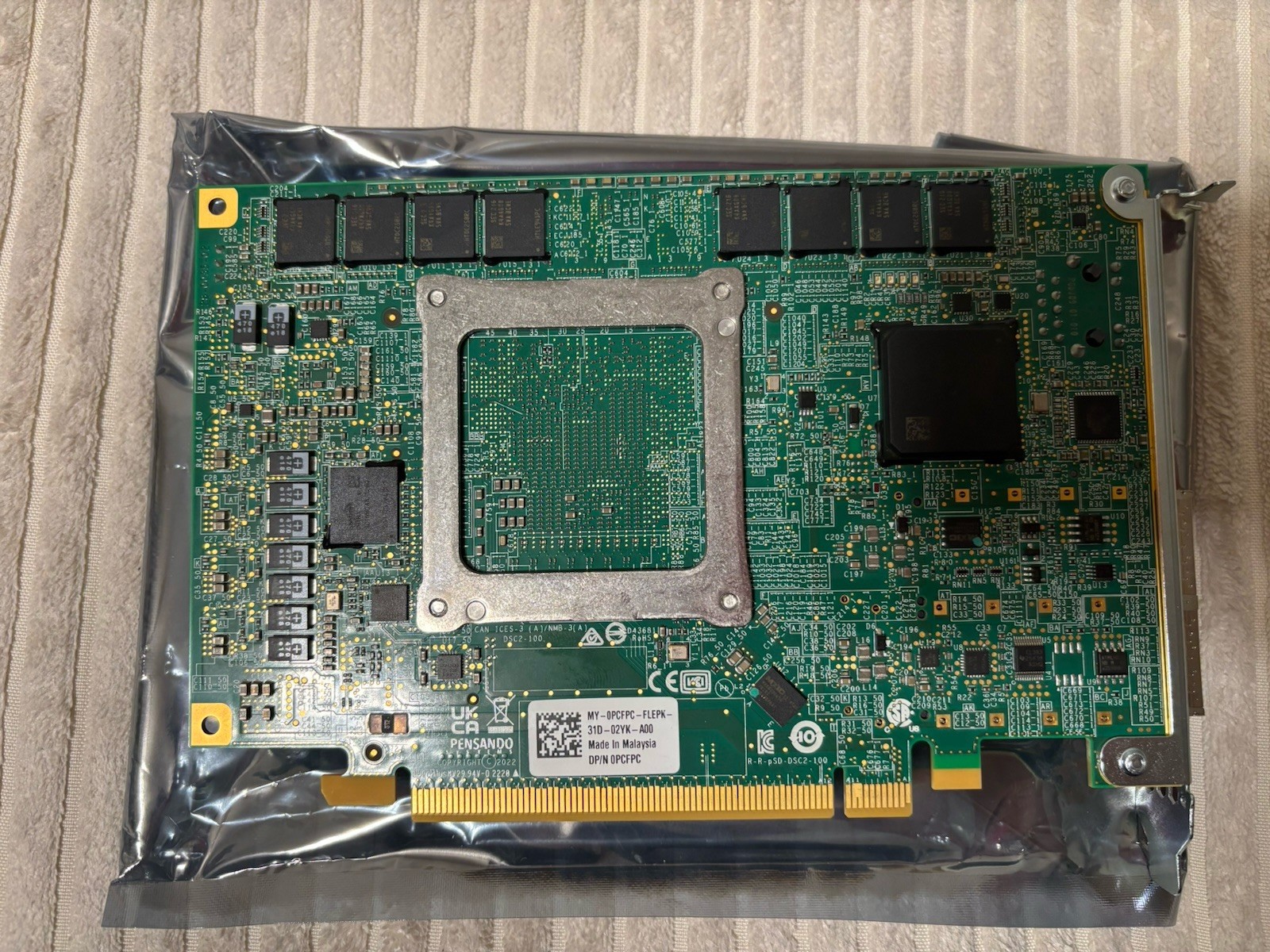 AMD Pensando DSC2-100 2 ports 100G QSFP56 Distributed Services Card PCIe Gen4.0