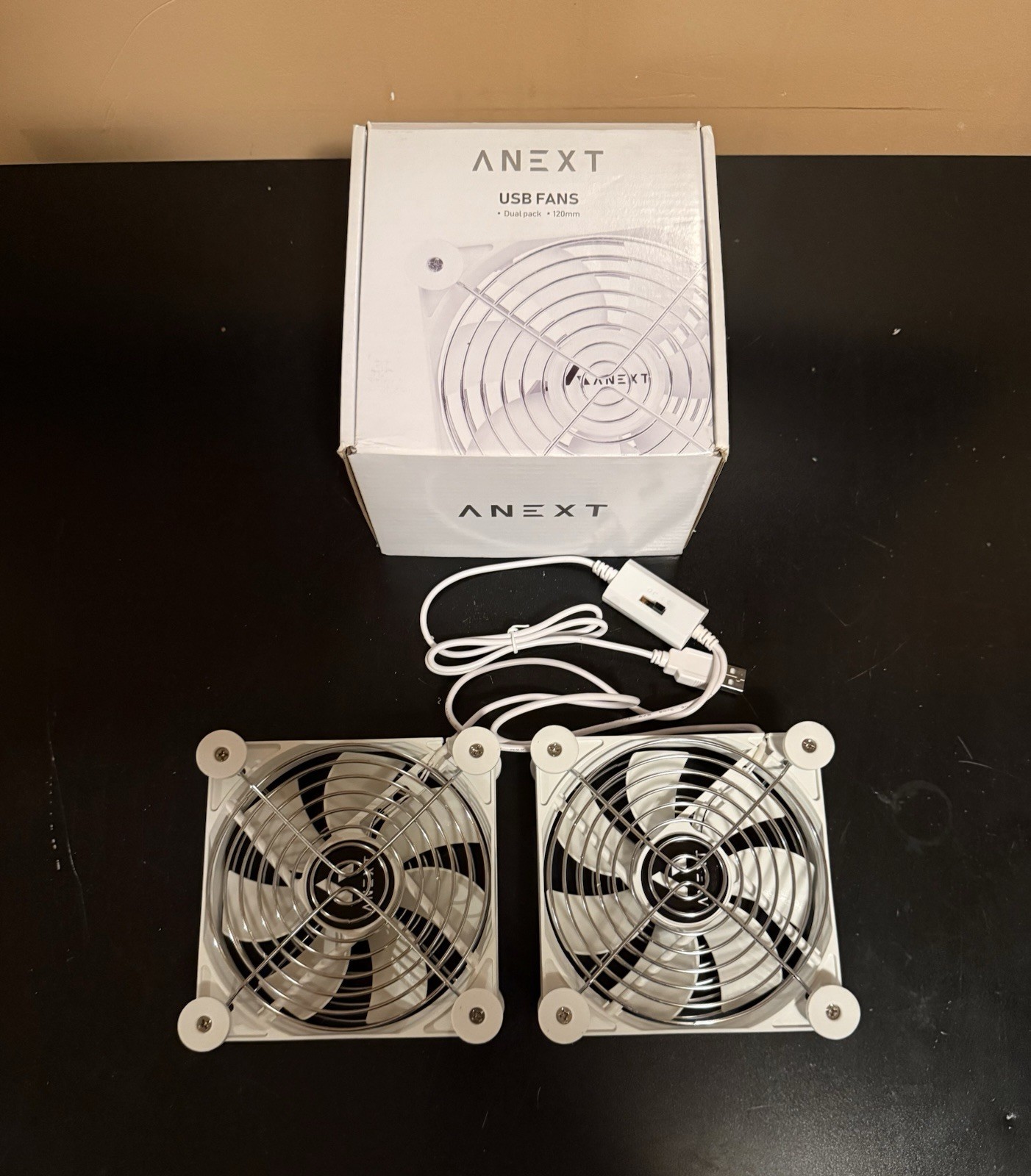 ANEXTUSB FANS• Dual pack • 120mm