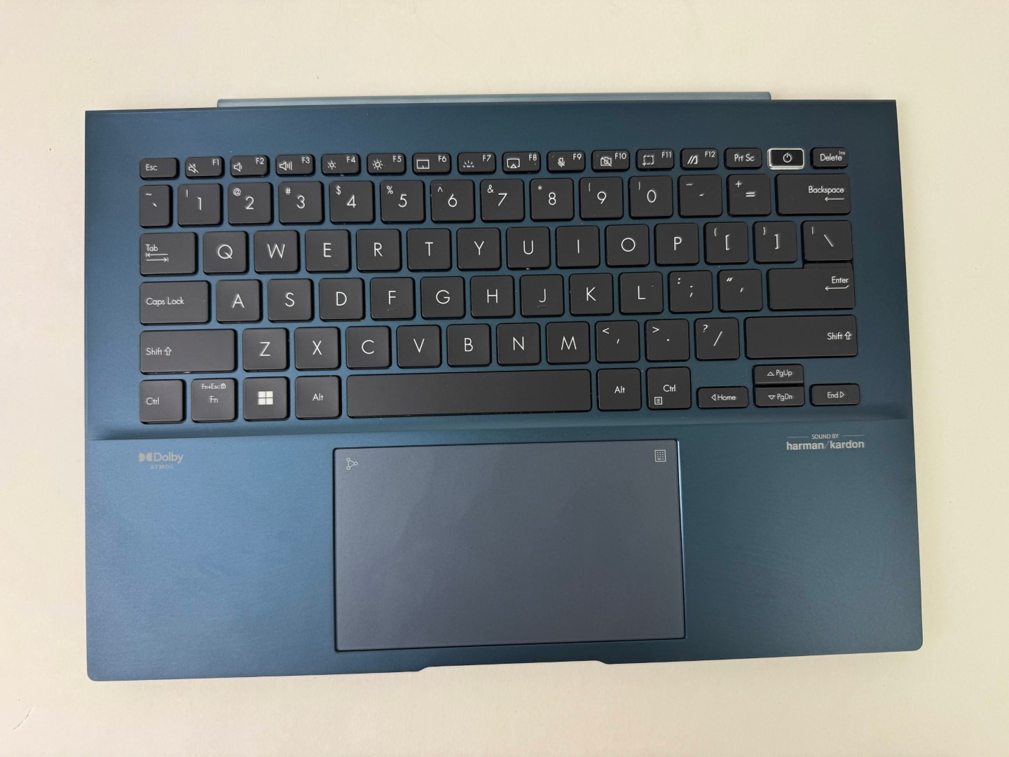 Keyboard Palmrest Bottom for Asus Zenbook 14 Q409Z