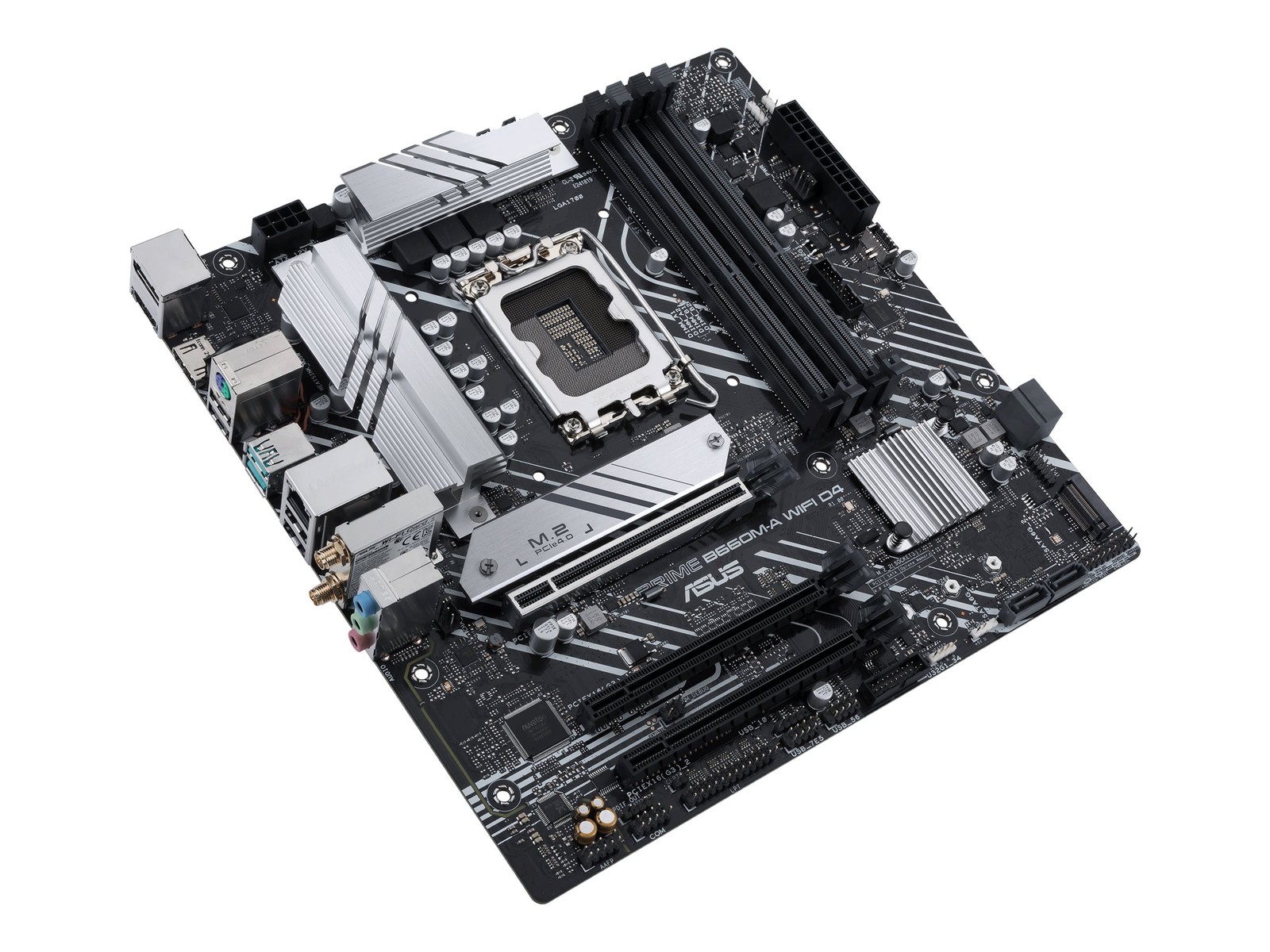 ASUS PRIME B660M-A WIFI D4, Intel, LGA 1700, Intel® 90MB1AE0-M1EAY0