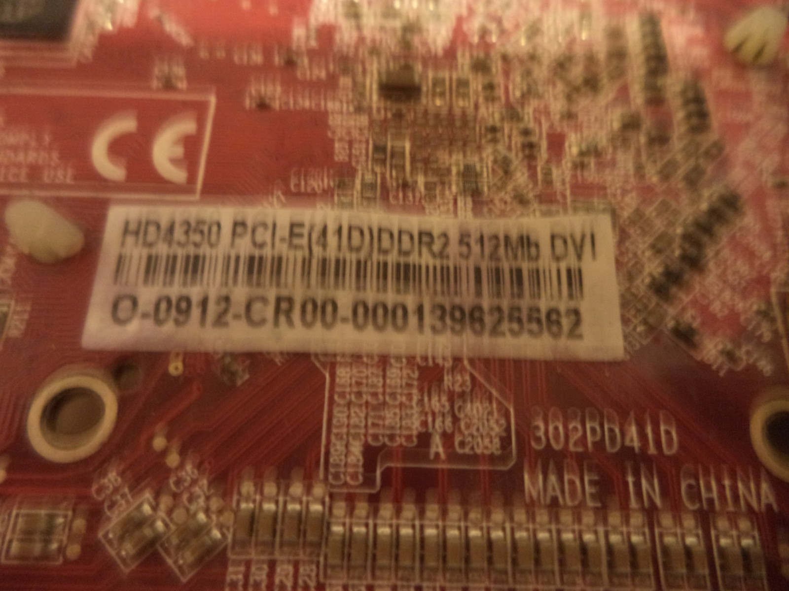 VisionTek ATI Radeon HD 4350 512MB DDR2 PCI-E video card VTK-400590