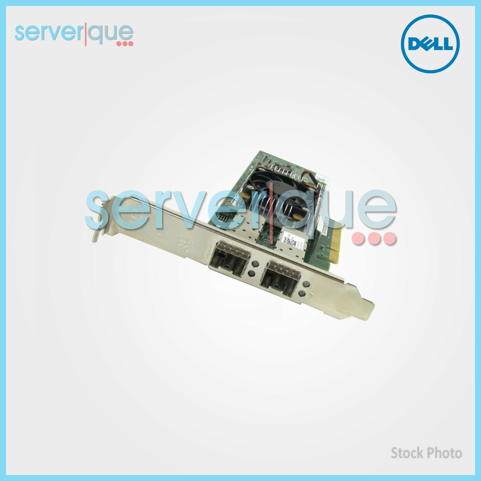 N20KJ Dell Broadcom 57810S 10GbE PCIe 2.0 X8 SFP Dual-ports Network Adapter