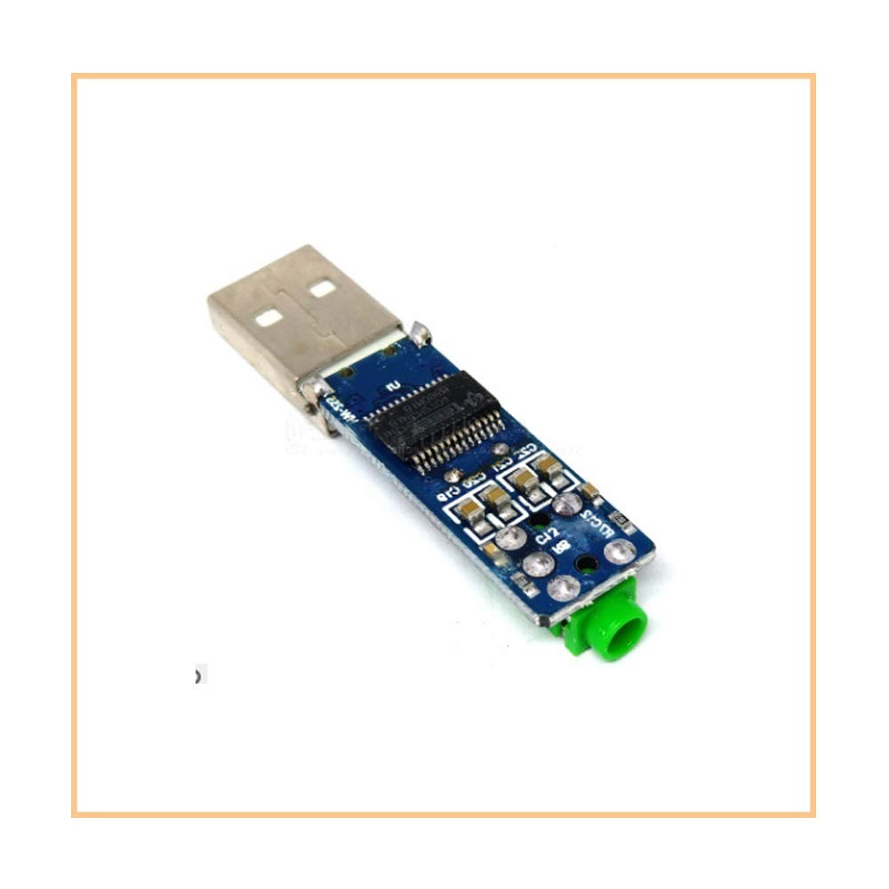 1 PCS 5V USB Powered PCM2704 Mini USB Sound Card DAC Decoder Board PC