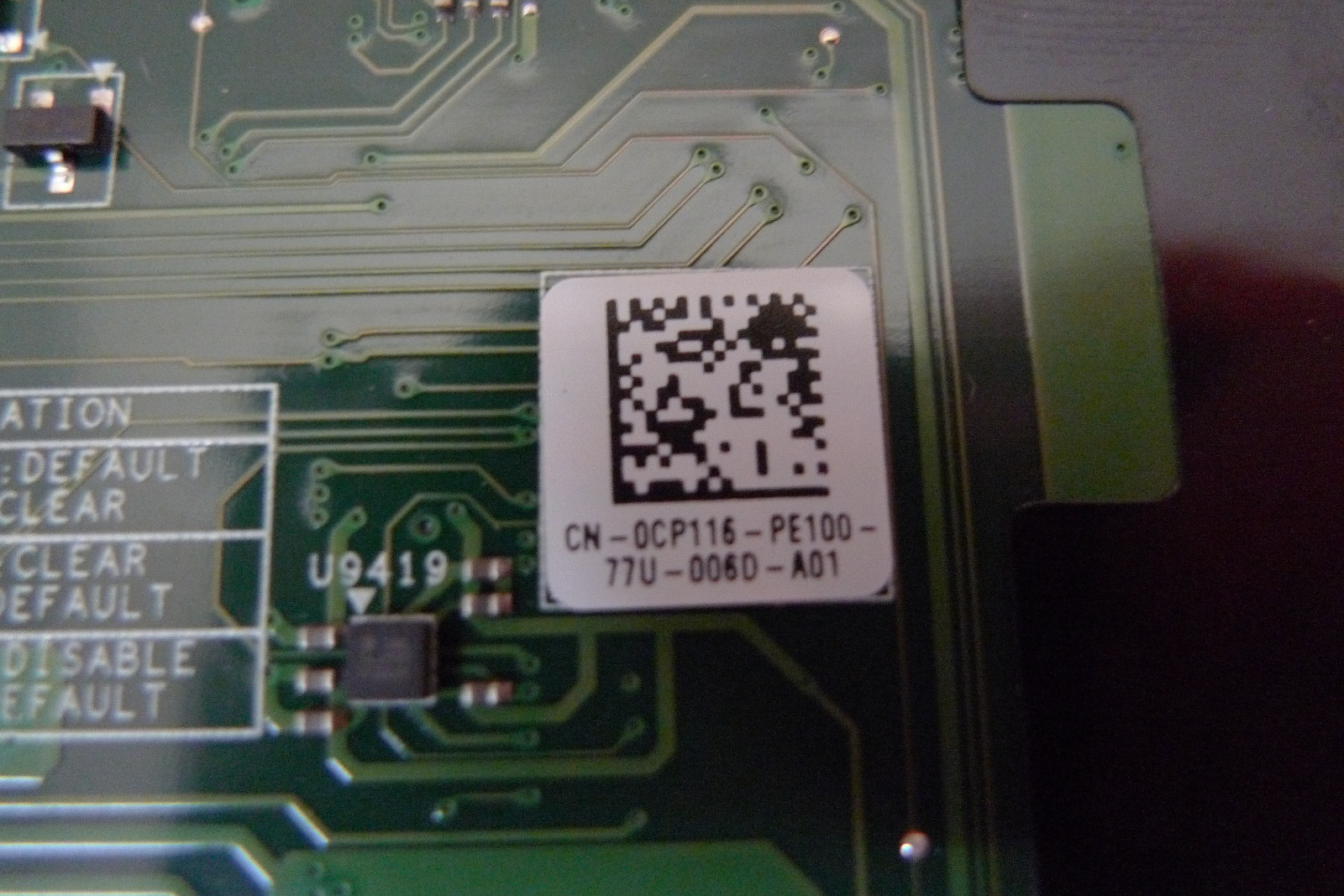 GENUINE Dell Optiplex 7450 AIO Desktop Motherboard Intel CP116
