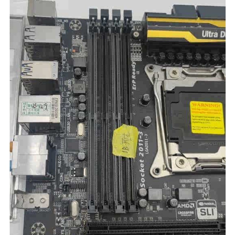 FOR GIGABYTE GA-X99-UD4 DDR4*8 LGA 2011-V3 128GB ATX Motherboard Test OK