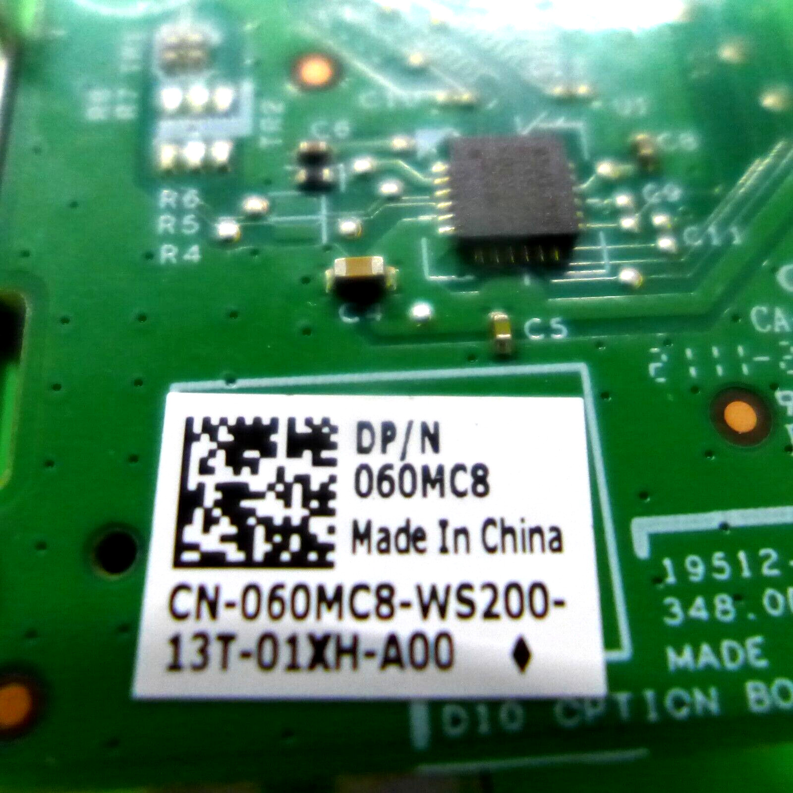 Genuine Dell Inspiron 3880 SD Card Reader Option Board D10 348.0DG08.0011 60MC8