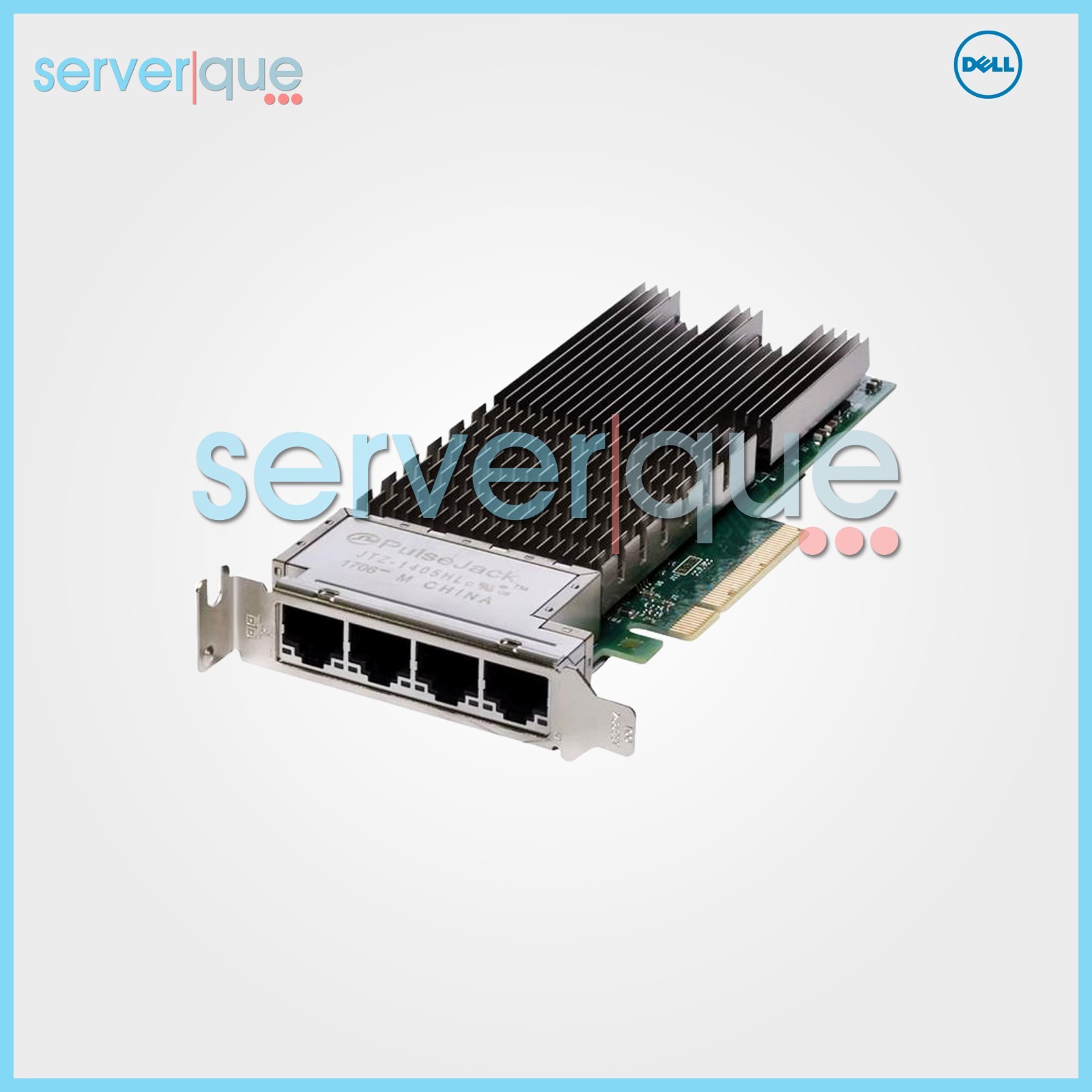 08XJ7 Dell Intel X710-T4 10Gbps PCI-e 3.0 x8 Quad Port Ethernet Network Adapter