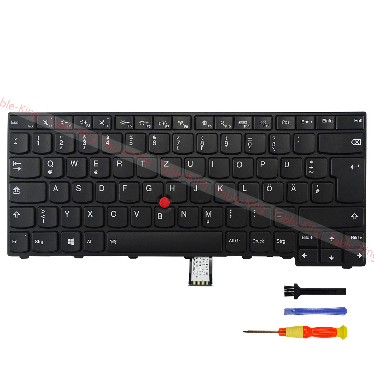 Backlit Keyboard for Lenovo Thinkpad T440/T450/T460/T431s/L450 Germany Layout