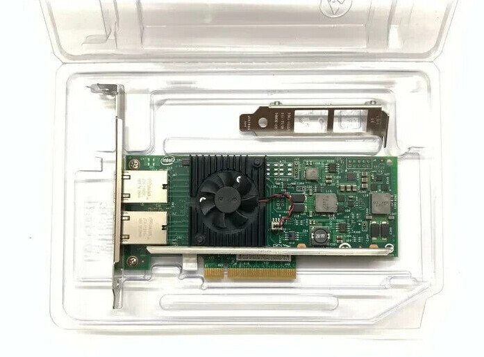 Genuine Dell/Intel X540-T2 Dual Port 10GbE Converged Network Adapter K7H46 3DFV8