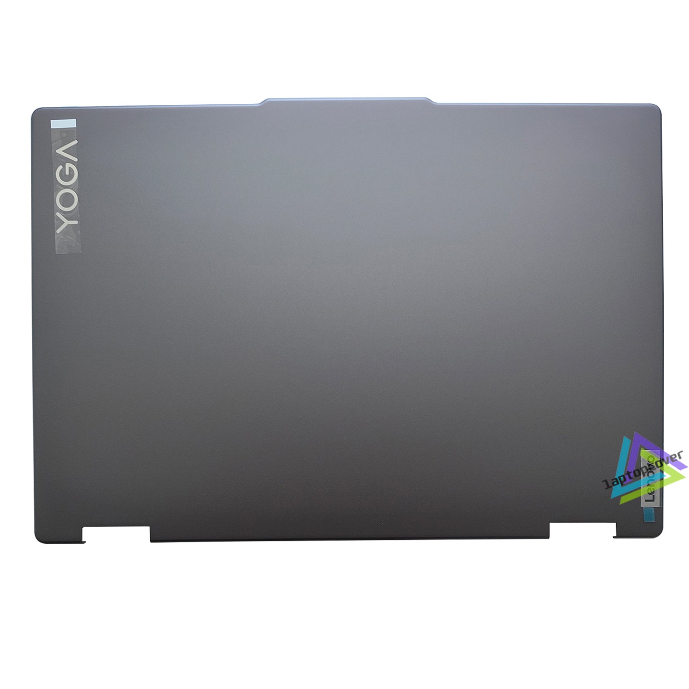 New LCD Back Cover With Hinge For Lenovo Yoga 7 2-in-1 16IML9 83DL Storm Gray