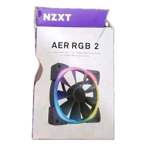 NZXT AER RGB 2 Series HF-28120-B1 Black 120 mm 4-pin PWM