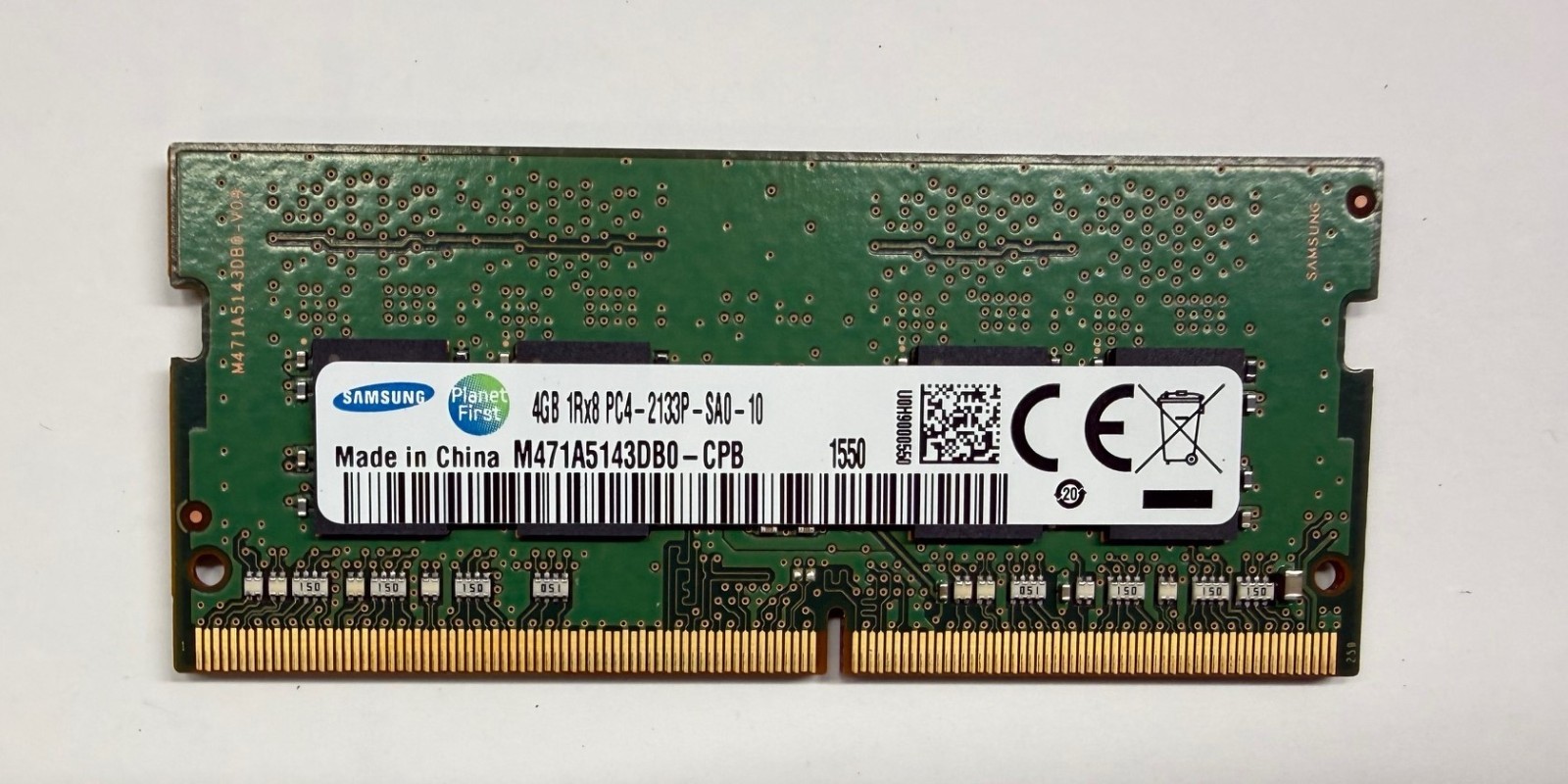4GB DDR4 Memory PC4-2133P 1Rx8 SODIMM Laptop RAM