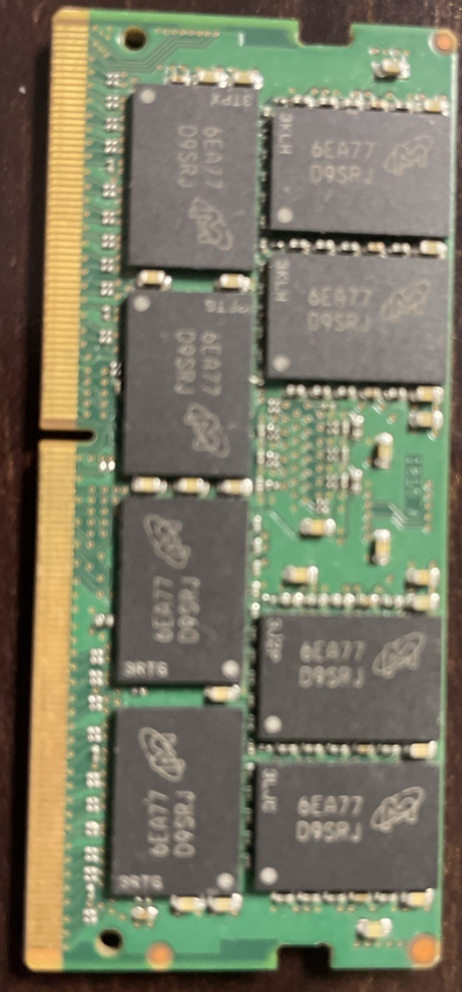 Micron MTA16ATF2G64HZ-2G1B1 DDR4 DRAM chip