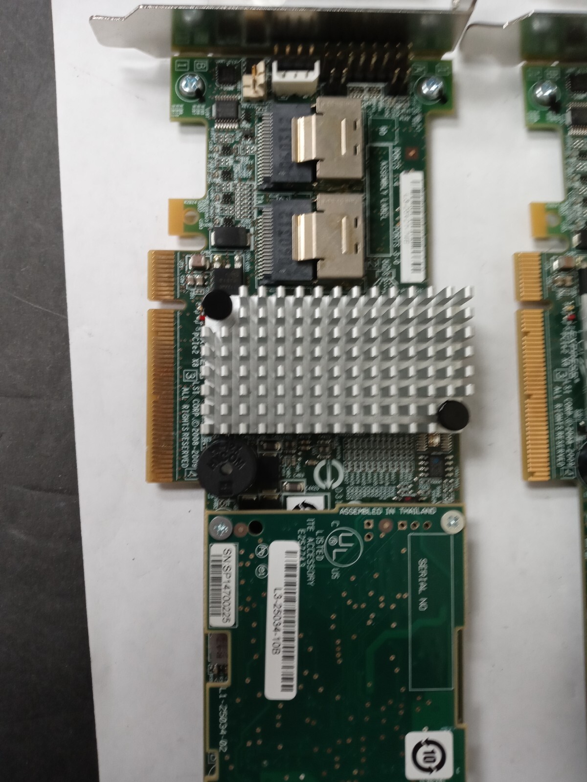 LSI MegaRAID L3-25121-74B 6Gb/s 2.0 x8 PCIE SAS Raid Controller LOT OF 10