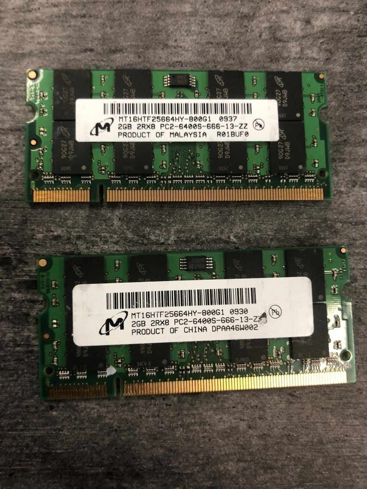 4GB (2x2GB) PC2-5300s DDR2-667MHz Laptop Memory SODIMM Intel 200pin US