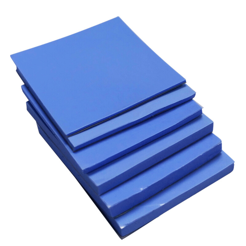 10PCs 0.5-3mm Thermal Conductive Pad GPU CPU LED Heatsink Cooling Silicone Sheet