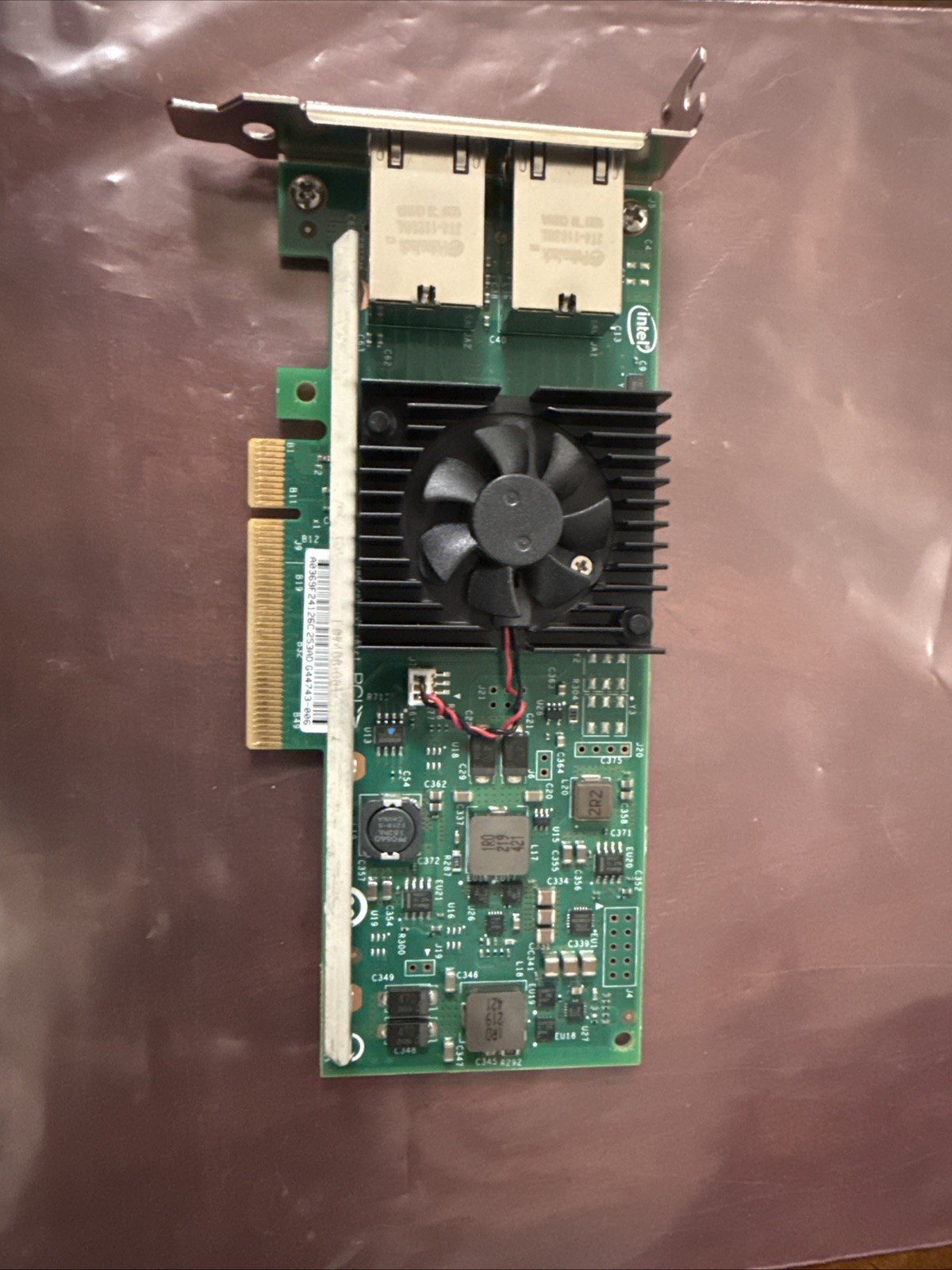 Genuine Dell/Intel X540-T2 Dual Port 10GbE Converged Network Adapter 3DFV8 Long