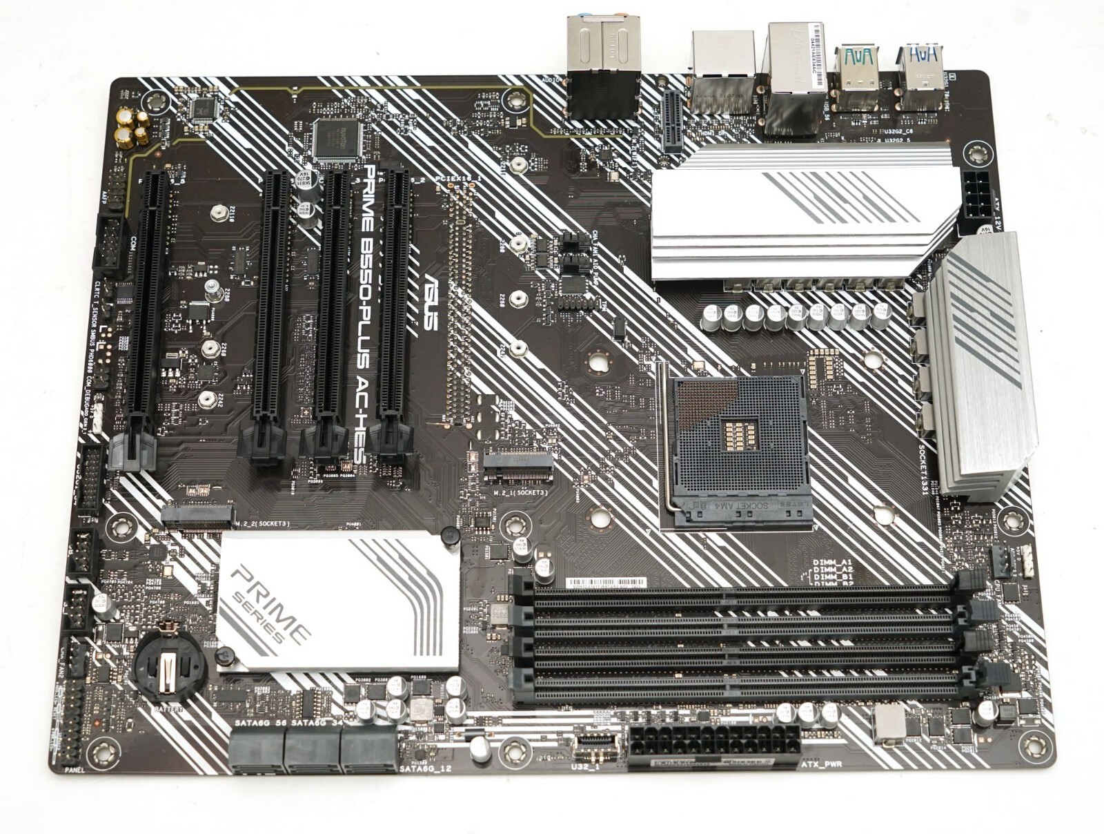 ASUS PRIME B550-PLUS AC-HES AM4 MOTHERBOARD NOT TESTED/UNKNOWN CONDITION