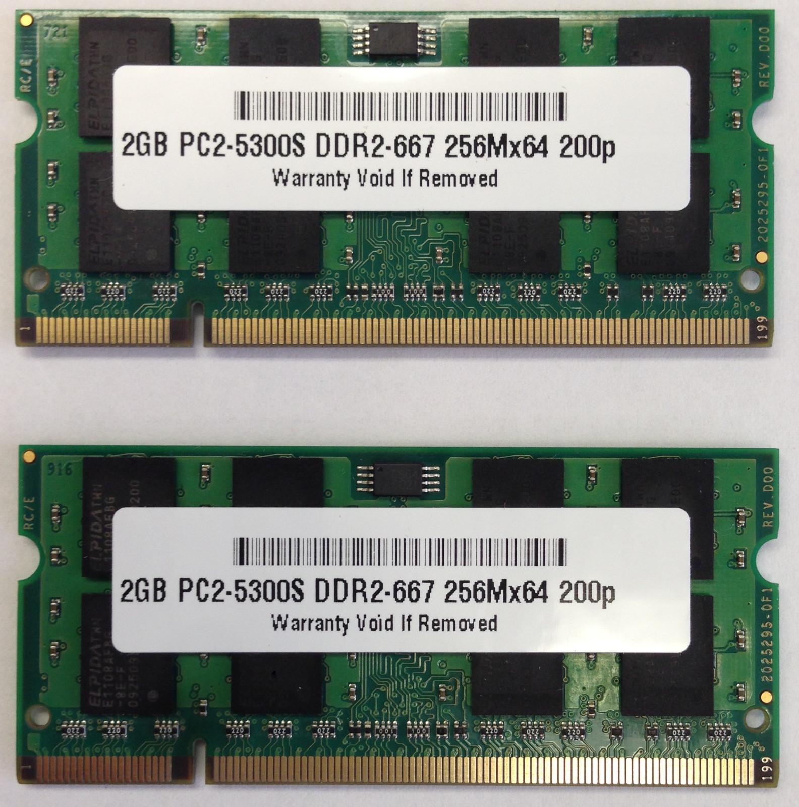 4GB 2x 2GB Memory Dell Inspirion E1405 E1505 E1705 9400 640m Laptop RAM SODIMM