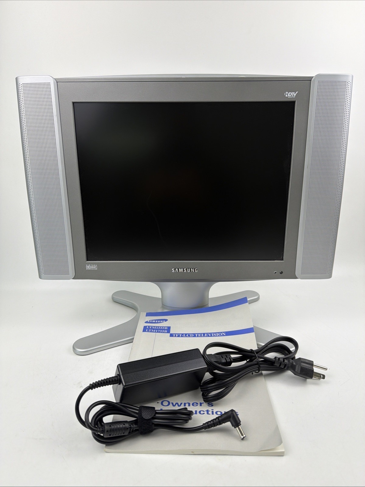 Samsung LTM1555B 15″ LCD Panel Screen w Speakers, TFT-LCD, Retro Gaming TESTED