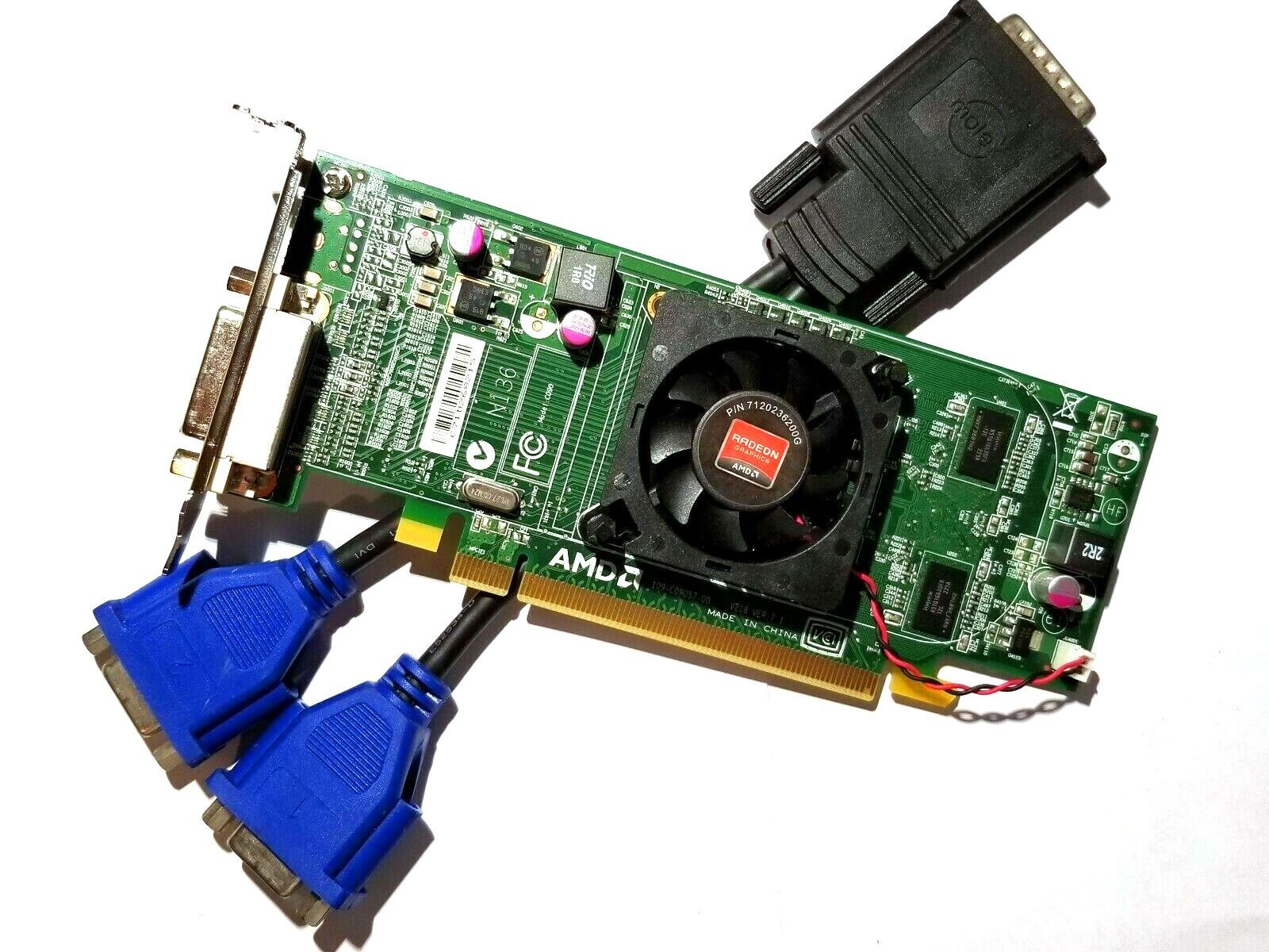 ✔️ Dual VGA Video Card ✔️DELL Optiplex HP Lenovo ASUS All SFF✔️19W Low Profile