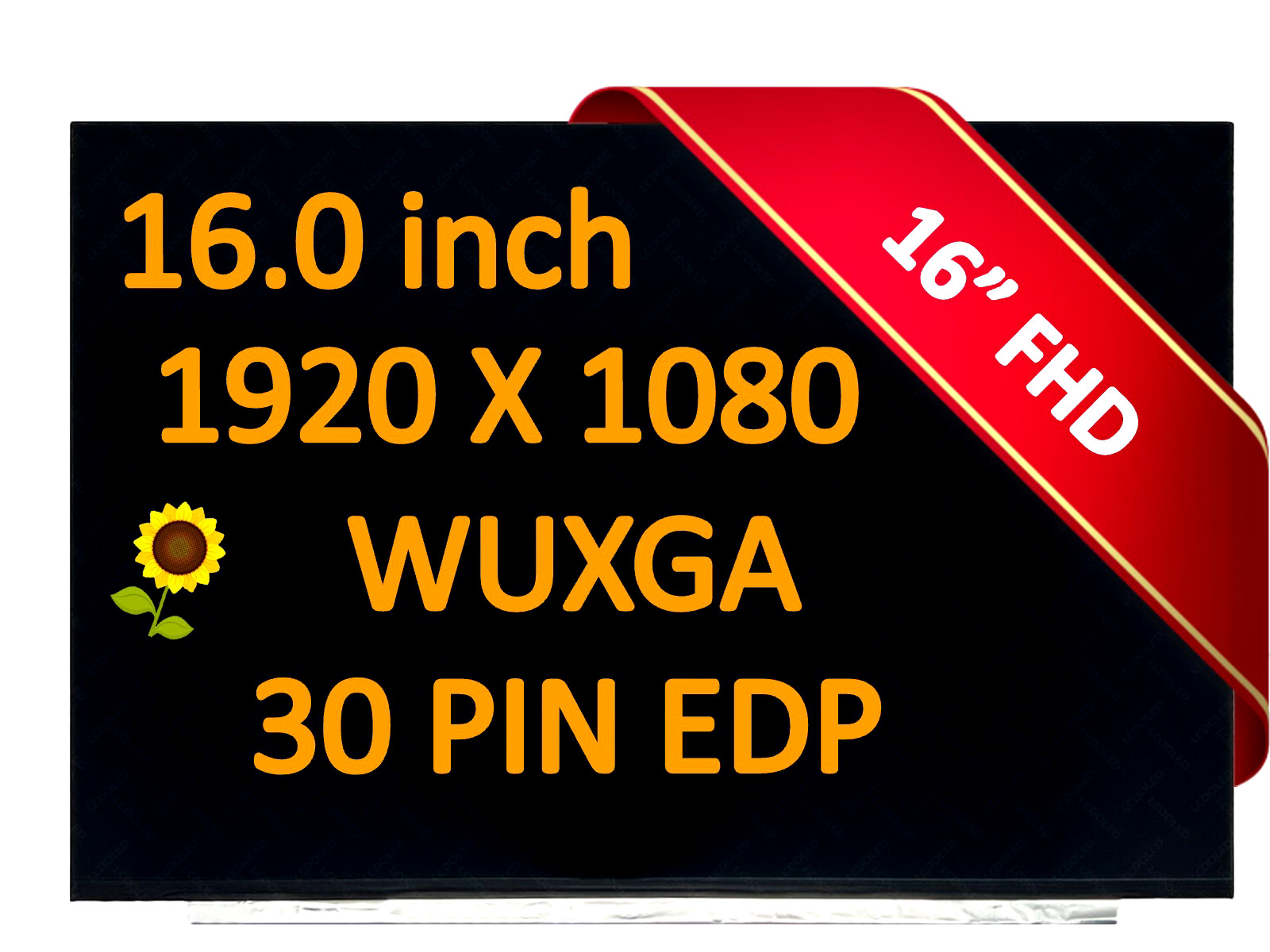 16.0″ 16:10 WUXGA IPS LED LCD Screen Display Panel N160JCE-ELL CMN1618 1920×1200