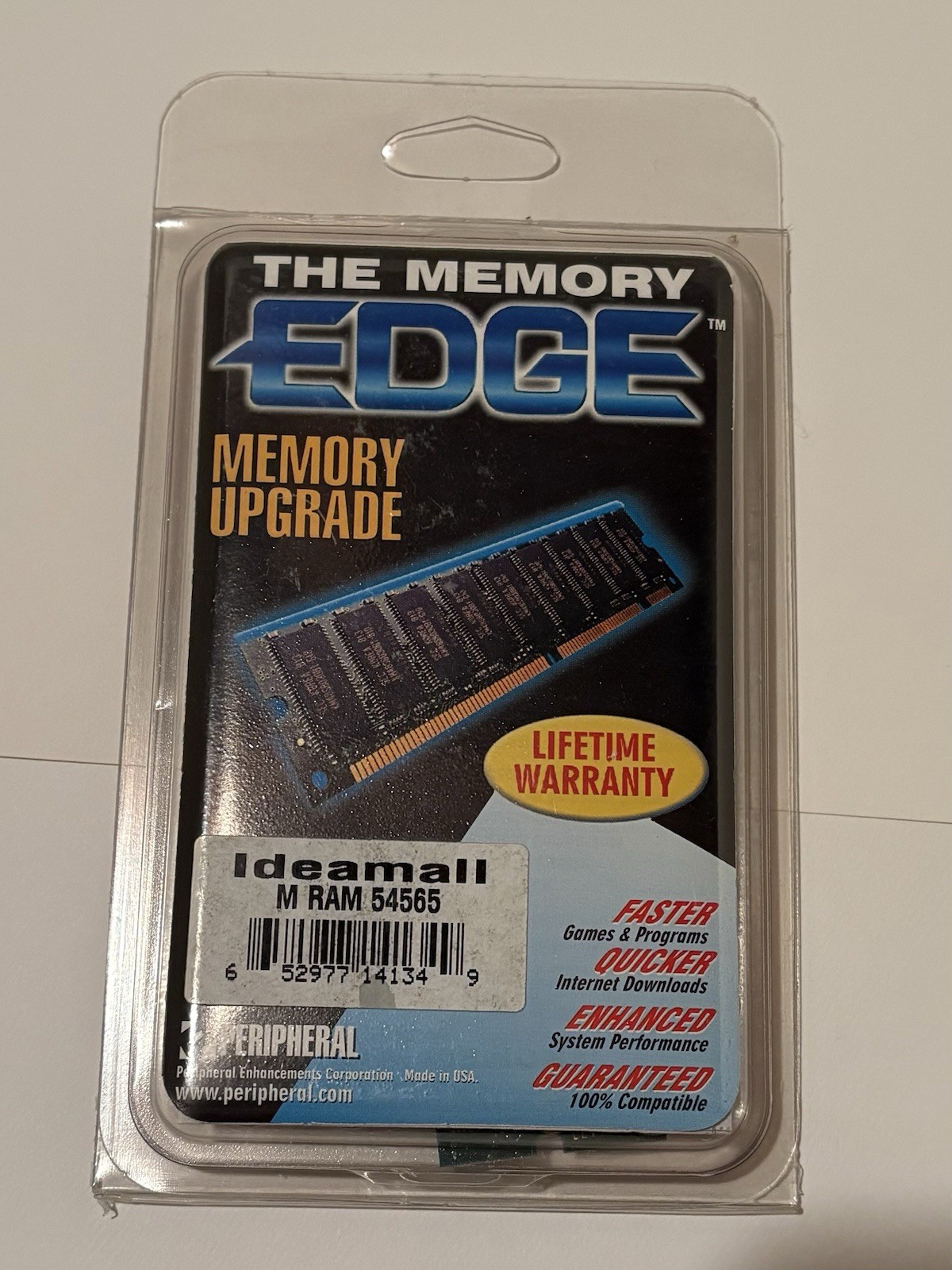 The Memory edge Memory Upgrade Peripheral PC-100 RAM 128MB