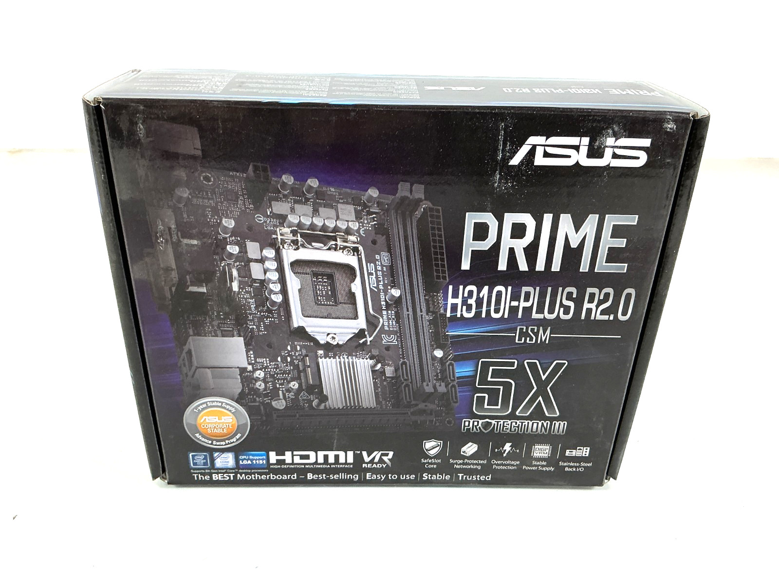 ASUS Prime H310I-Plus R2.0/CSM LGA 1151 Mini-ITX Motherboard