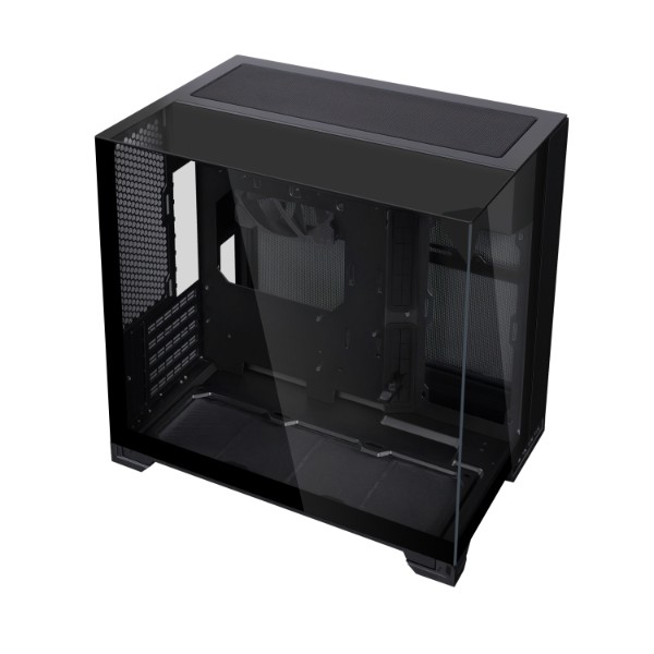 Lian-li O11 Vision-M O11VMX Dual-chamber w/140 mm Fan Micro ATX Case Black