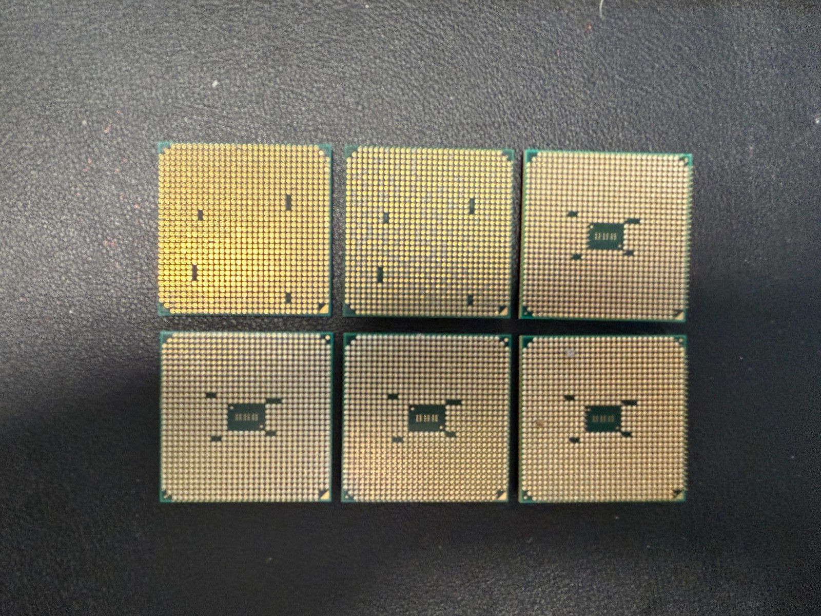 LOT OF 6 AMD CPU CORE PROCESSORS — See description for info!