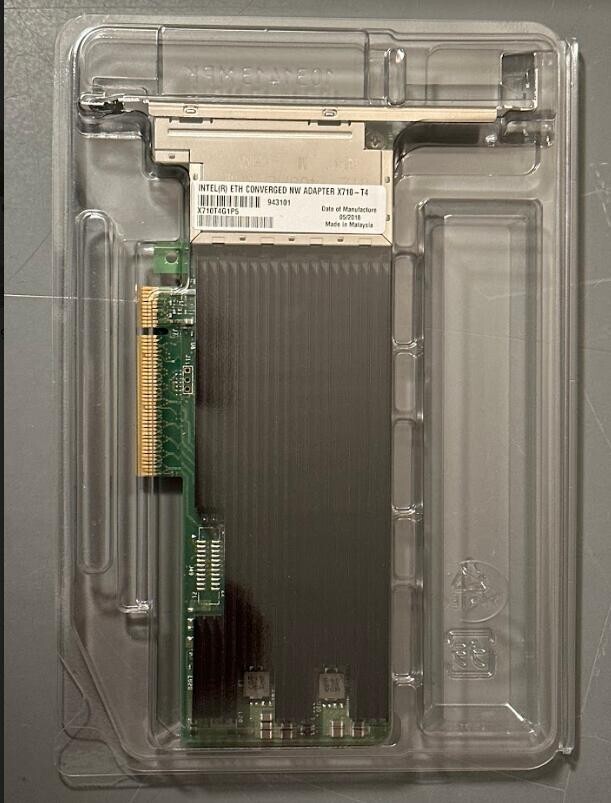 X710-T4 INTEL X710 Quad Port 10GbE Base-T PCIe Adapter X710T4G1P5