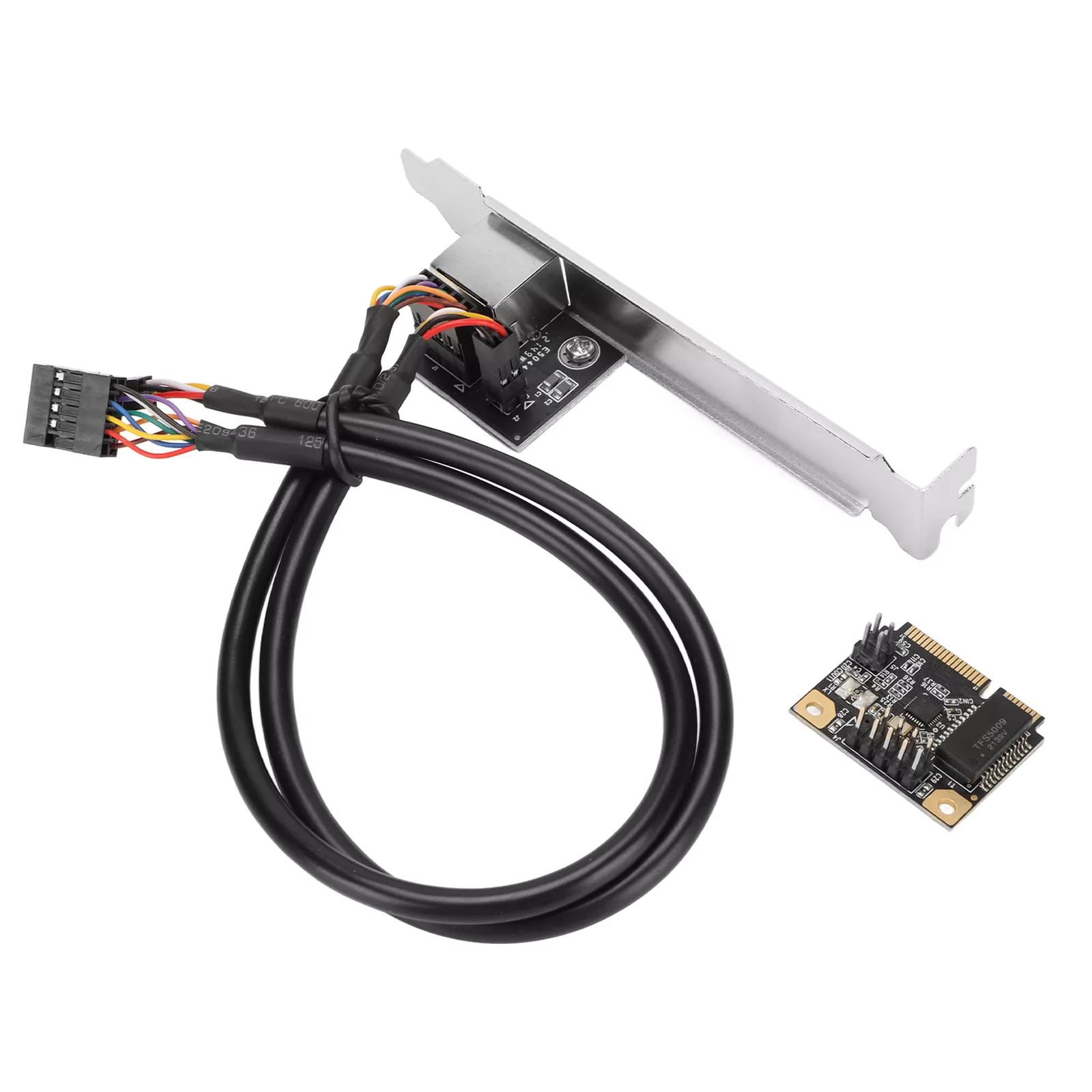 RTL8111H Mini PCI E Gigabit Ethernet Card 10Mbps 100Mbps 1000Mbps Free Drive New