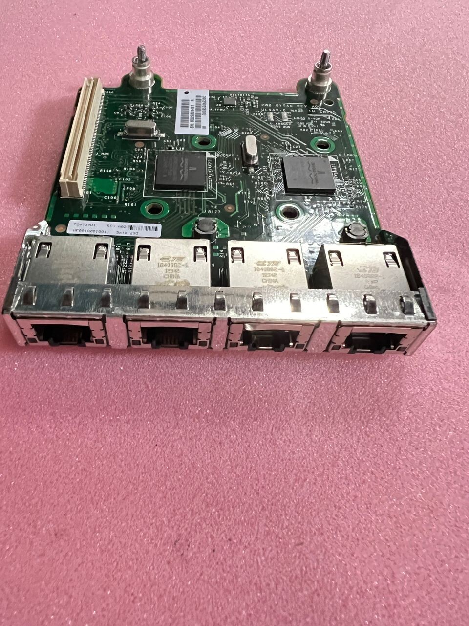 Broadcom 5720 Quad Port 1Gb Ethernet Network Daughter Card – Dell FM487