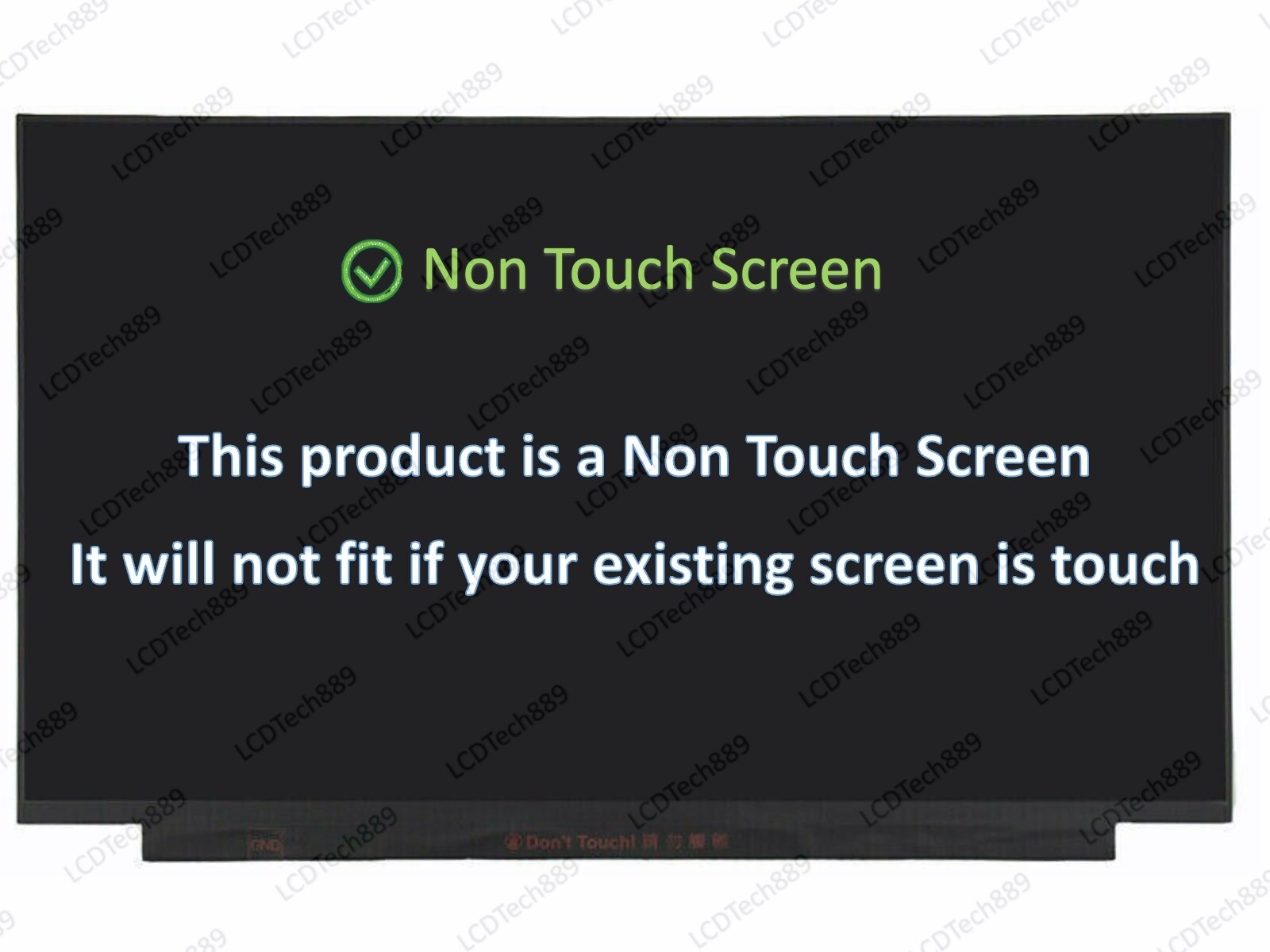 Dell Inspiron 13 7378 P69G001 13.3″ FHD TOUCH Screen LED LCD Bezel Assembly