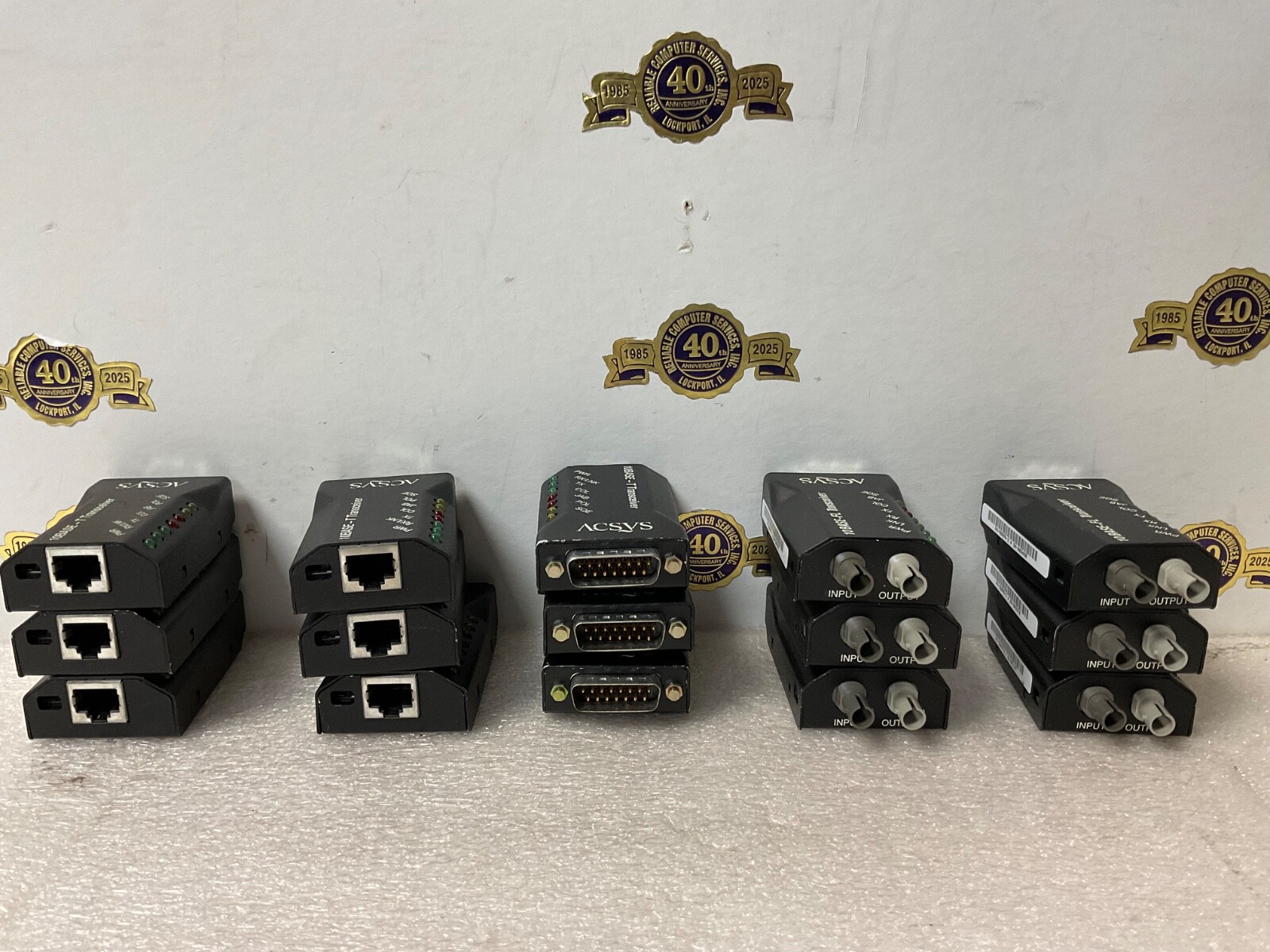 CONNECTWARE Lot 15 10BASE Transceiver -9- 98098-2 10BASE-T -6 98099-5 10BASE-FL